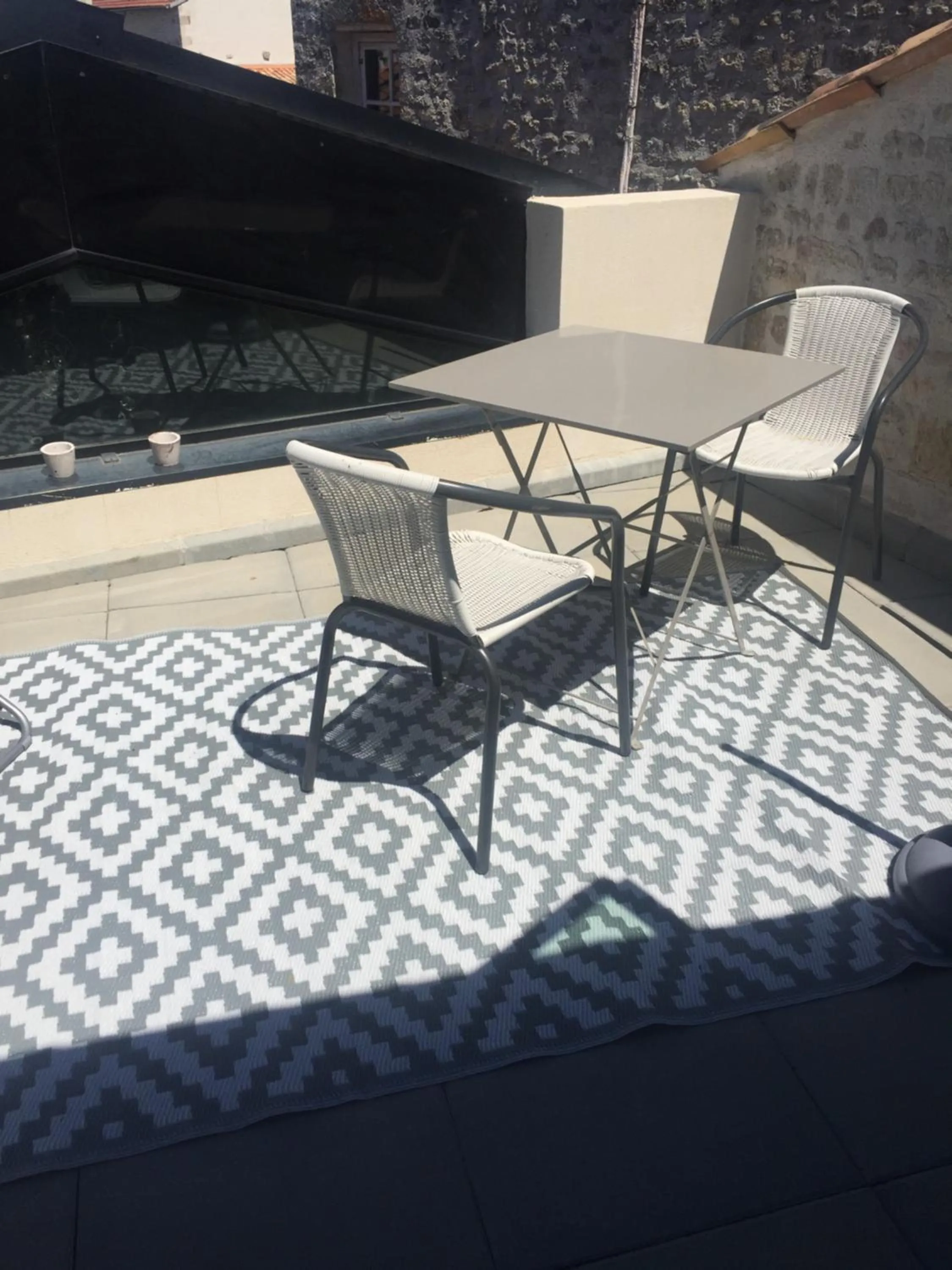 Balcony/Terrace in Spa campagne design