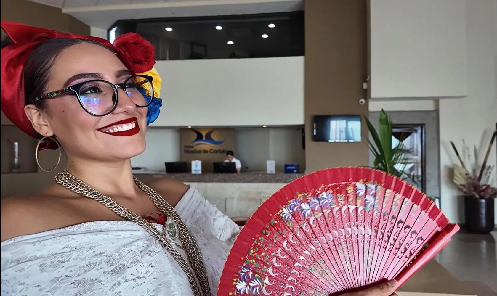 Living room in Hotel Hostal de Cortés