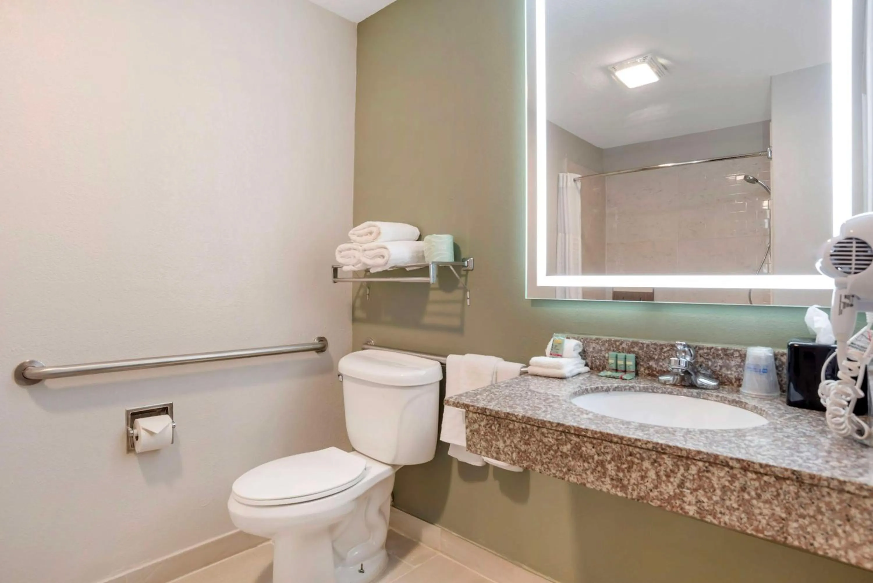 Bathroom in Best Western Bayou Inn