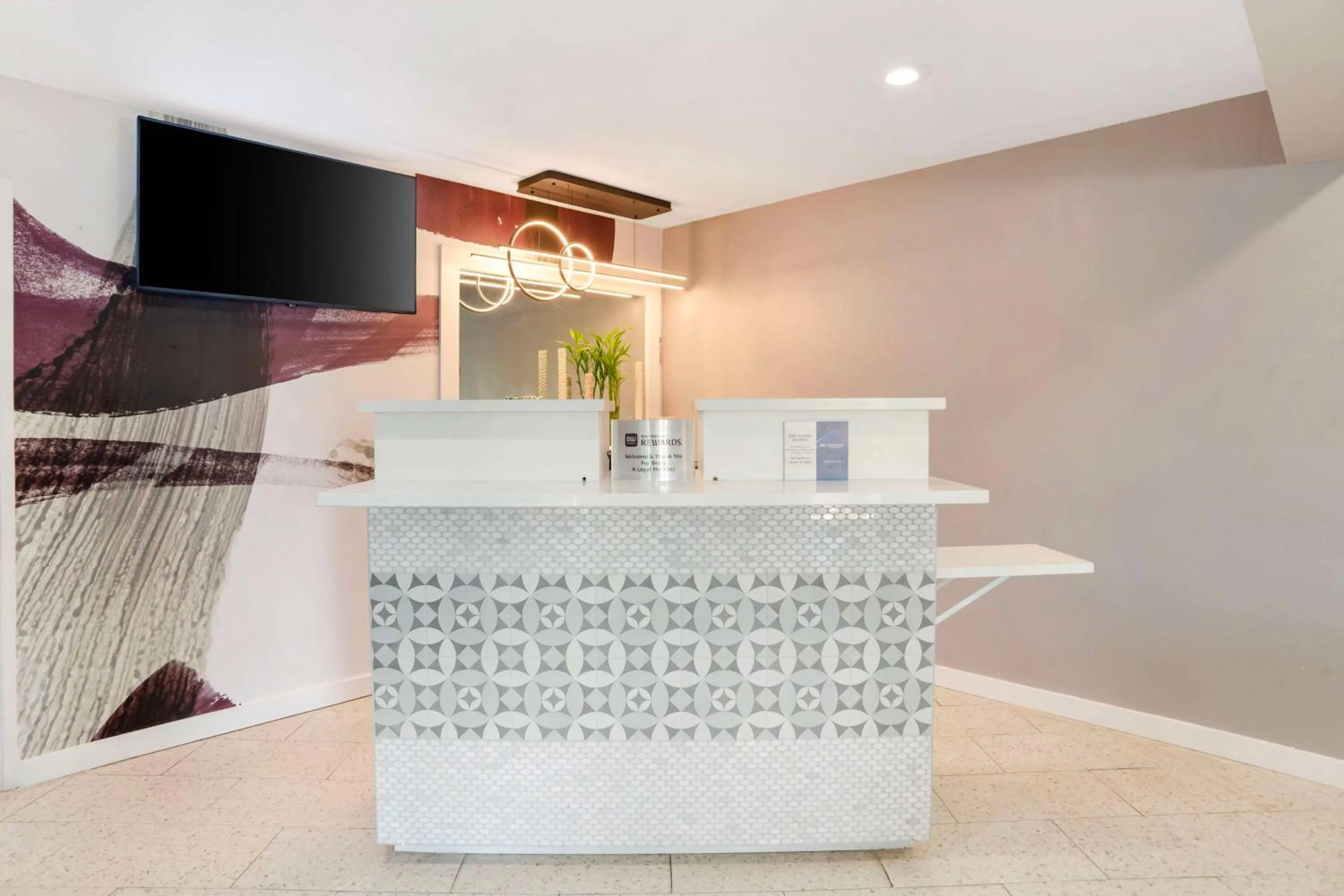 Lobby or reception in Best Western Bayou Inn