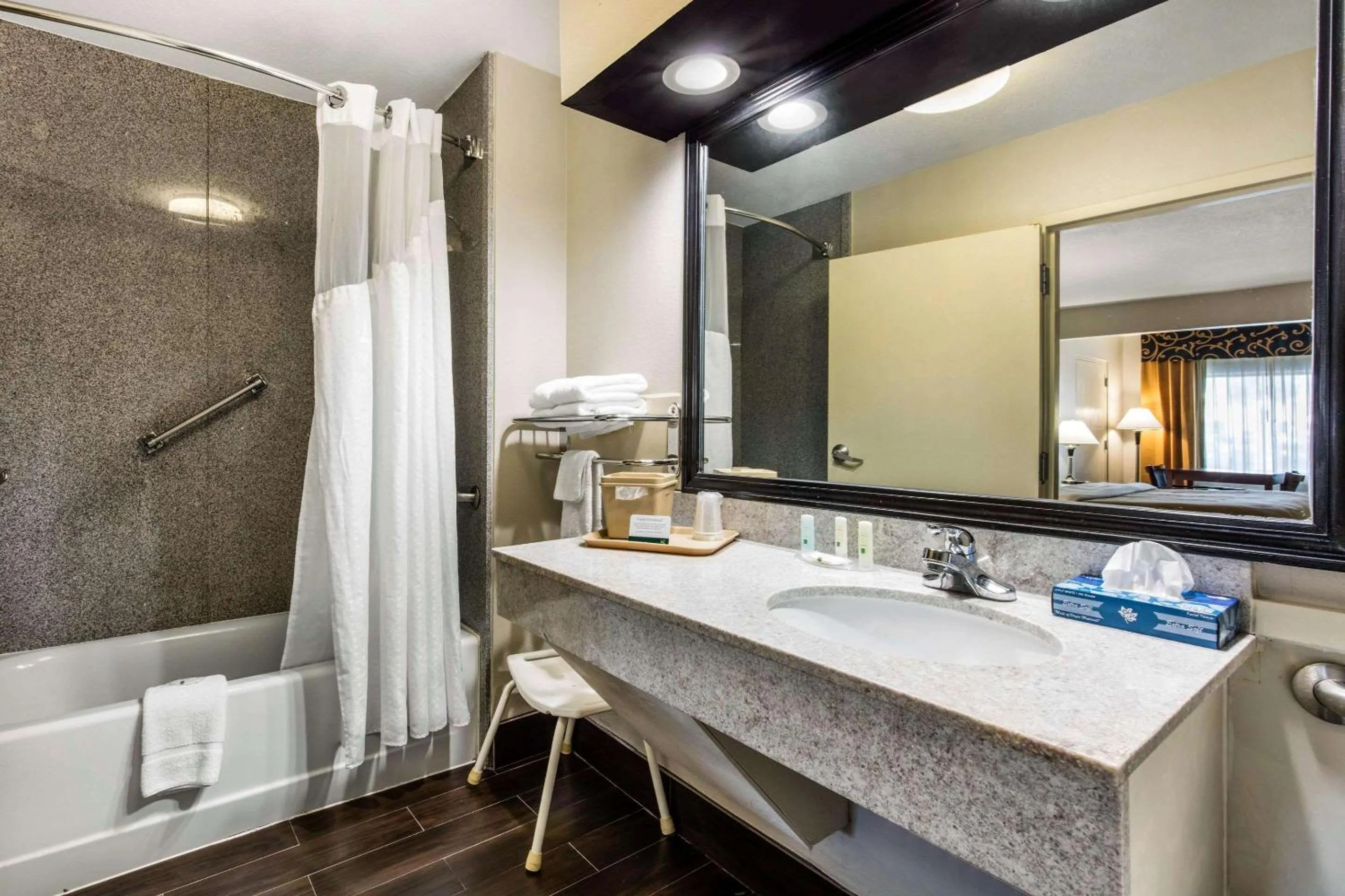 Bathroom in Quality Inn Memphis Airport