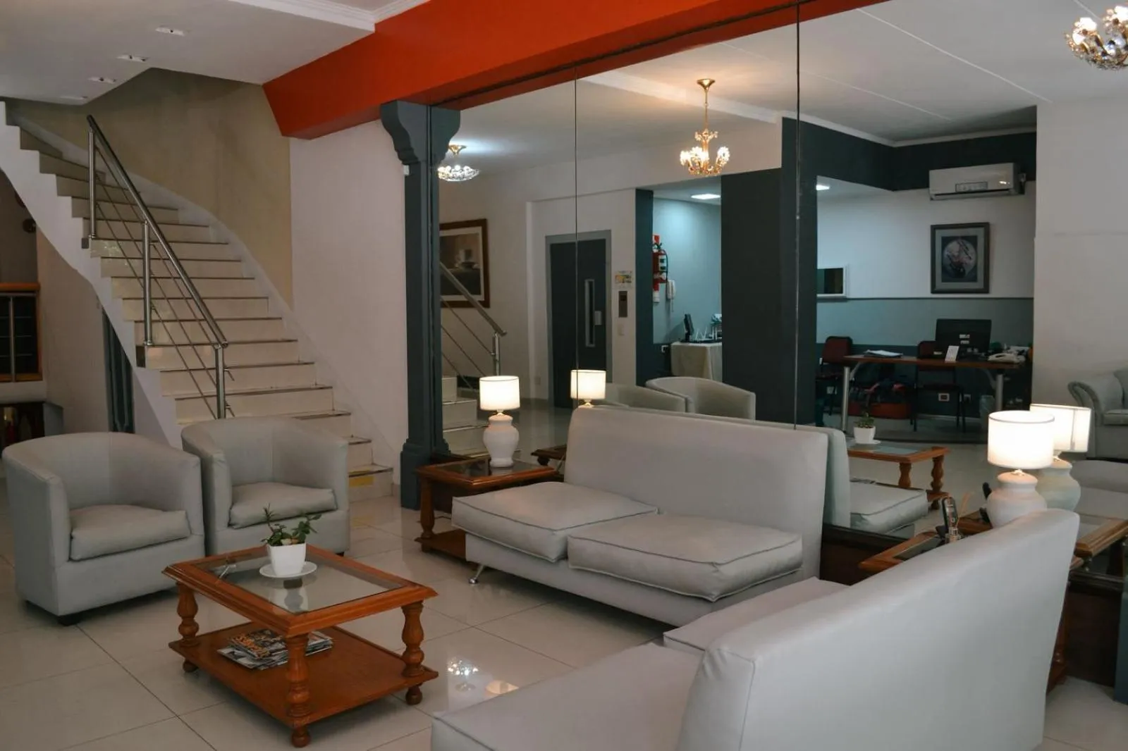 Living room in Alpino Hotel