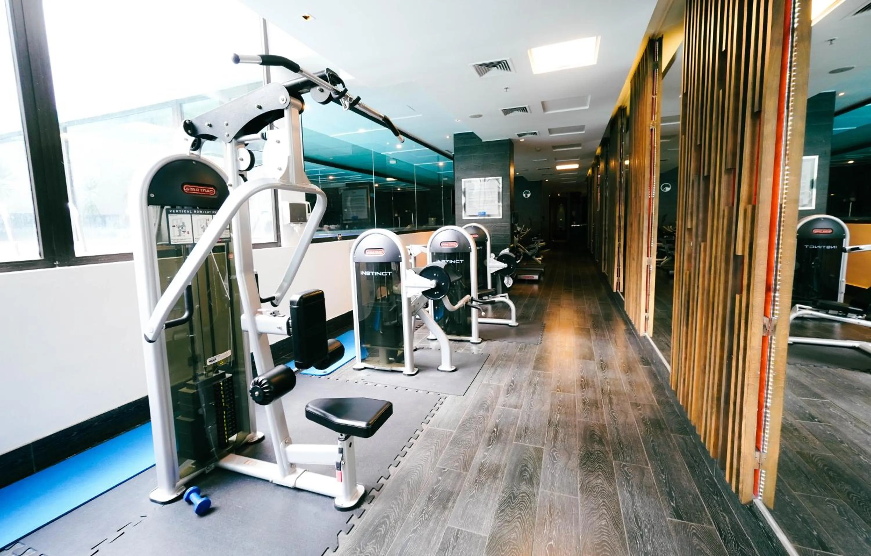 Fitness centre/facilities in Wyndham Santiago Pettra
