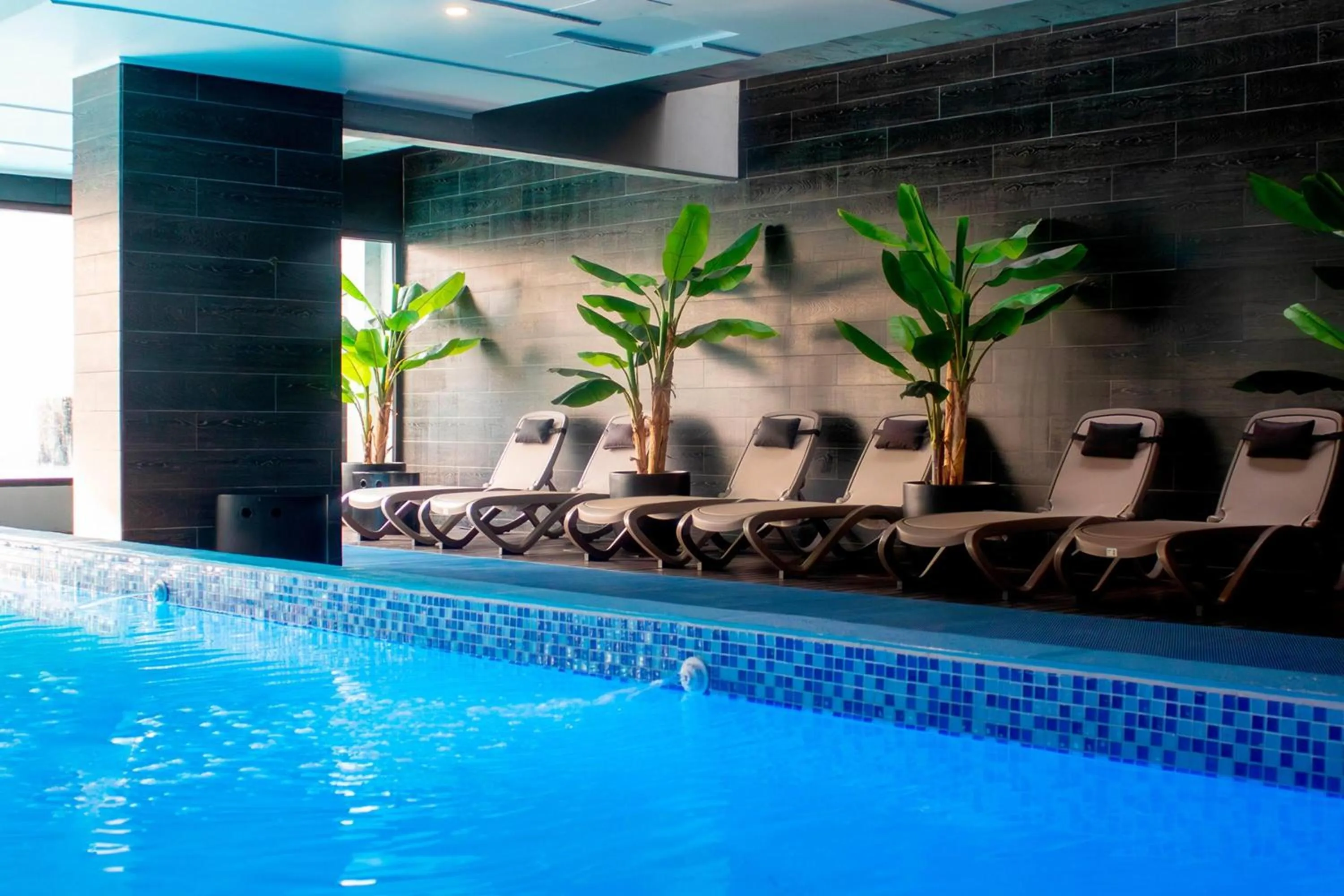 Pool view in Wyndham Santiago Pettra