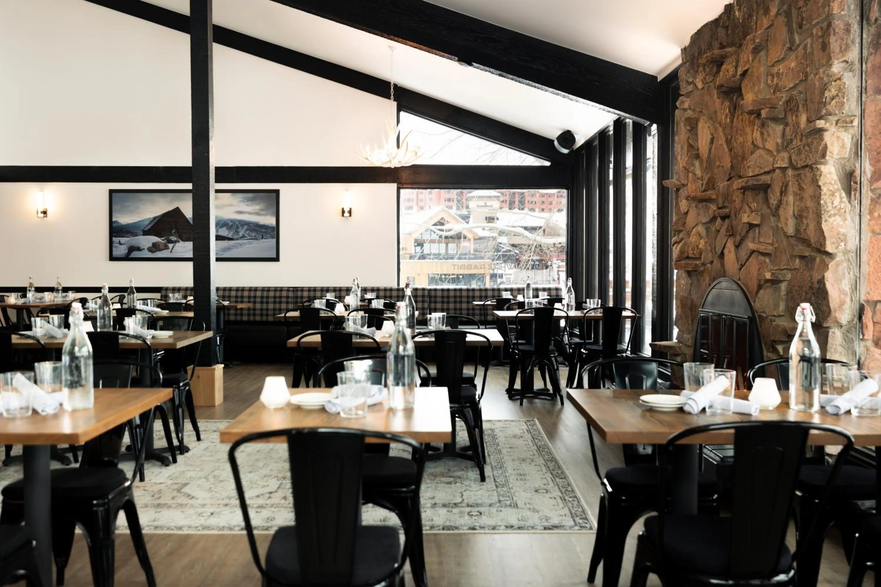 Restaurant/places to eat in Gravity Haus Steamboat