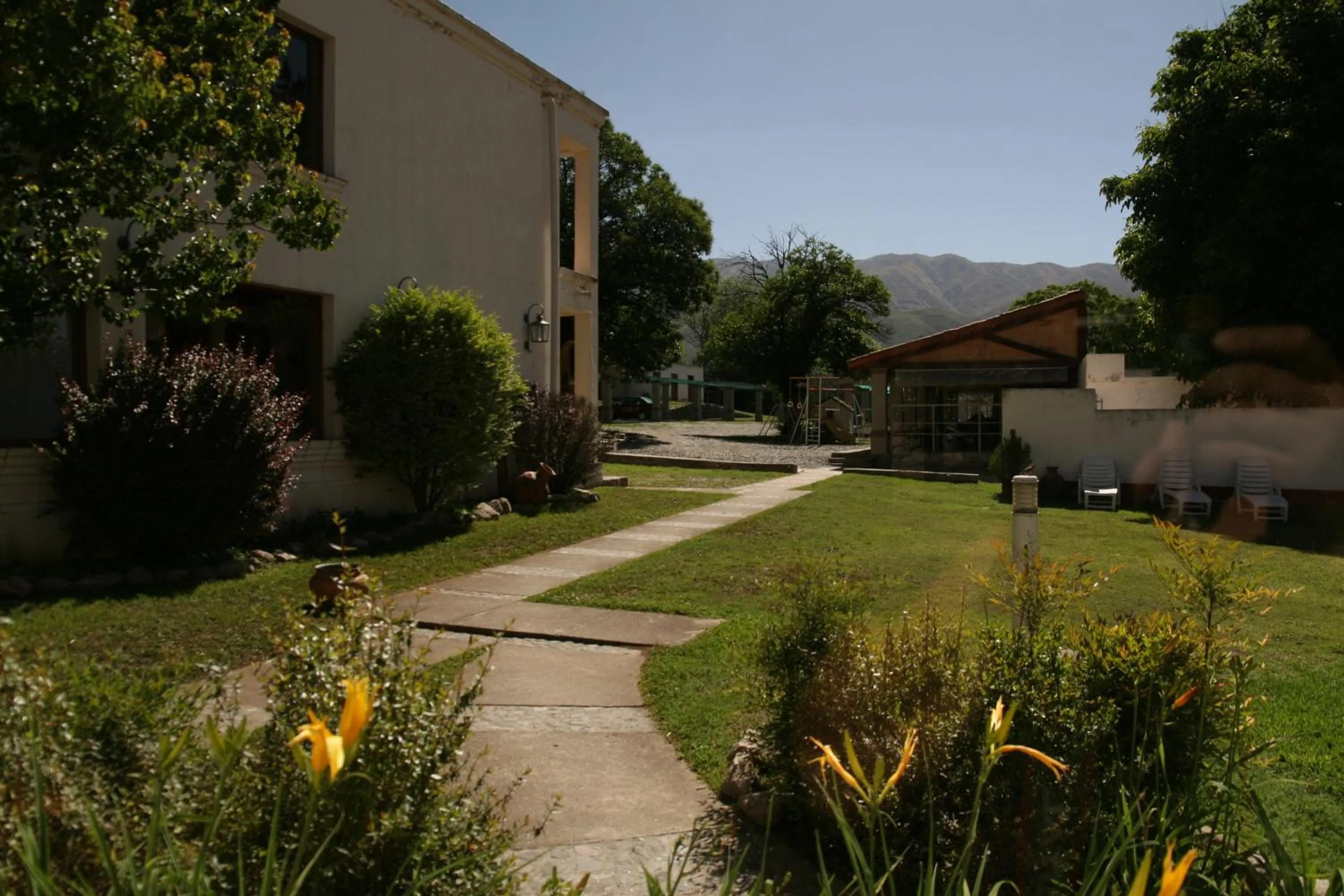 Garden in Hostería Lunahuana