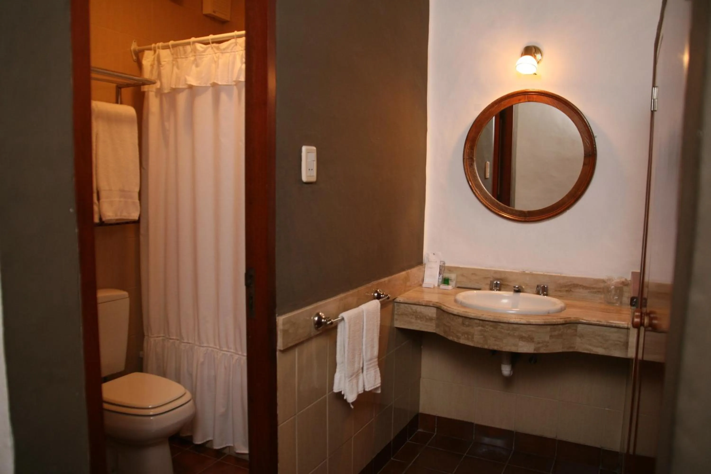 Bathroom in Hostería Lunahuana