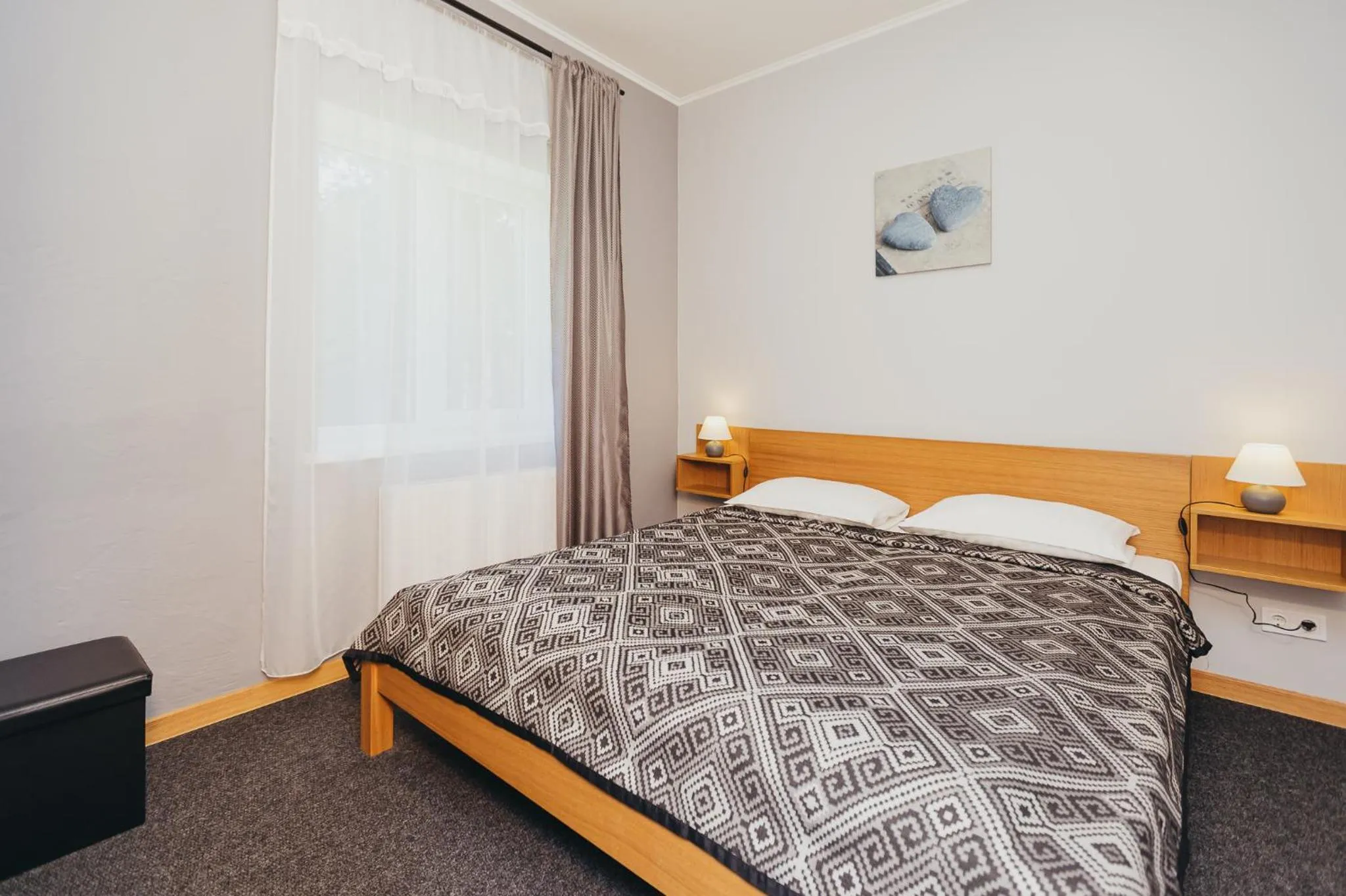 Bedroom, Bed in Villa Vanilla