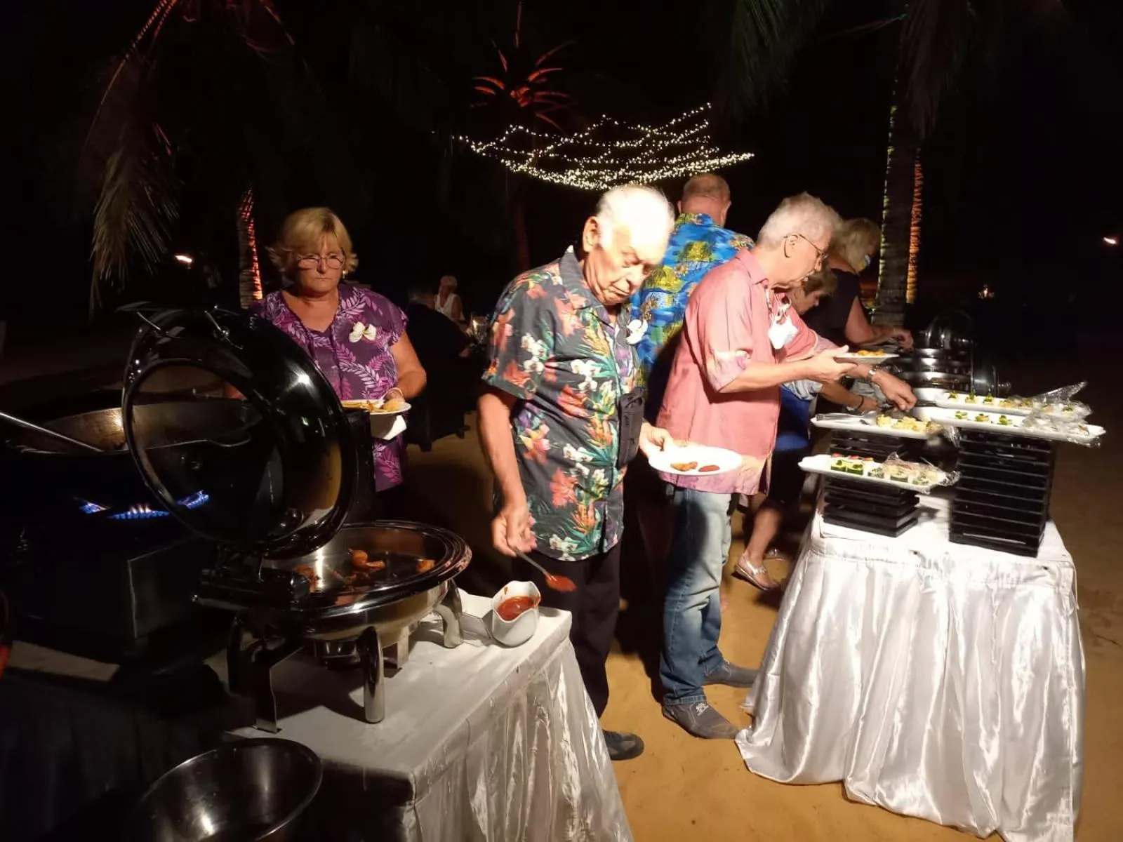 People in Goldi Sands Hotel