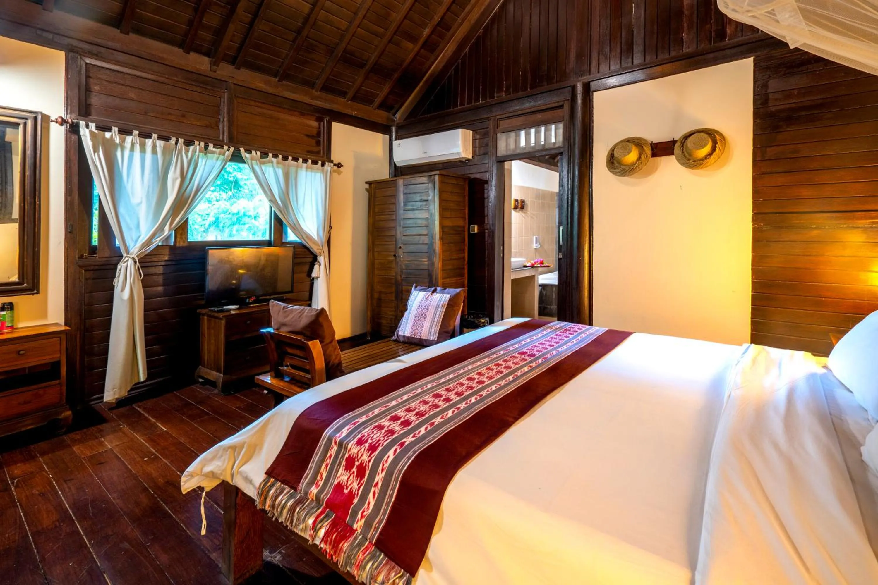 Bed in Samawa Seaside Resort