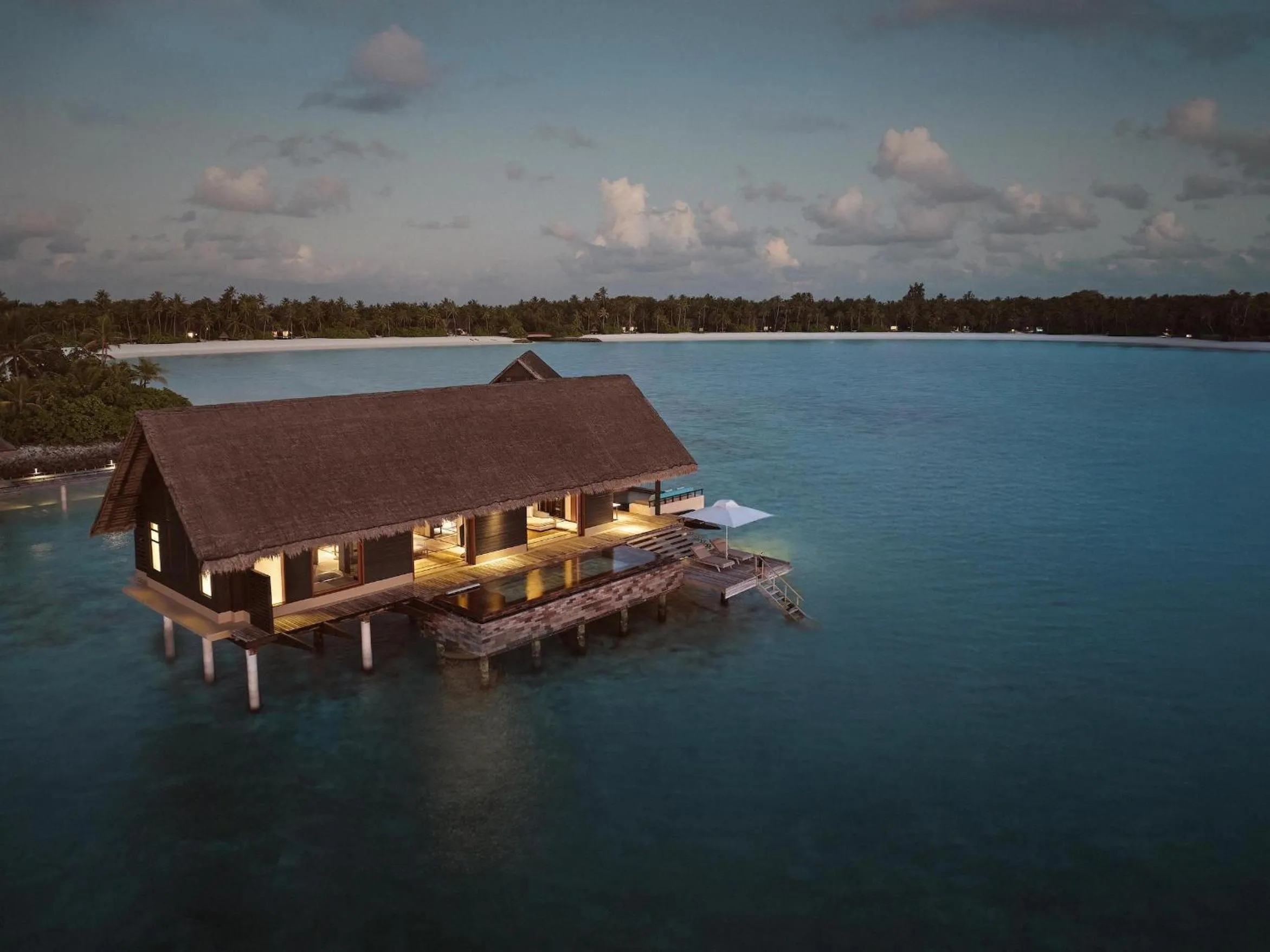 Photo of the whole room in One&Only Reethi Rah