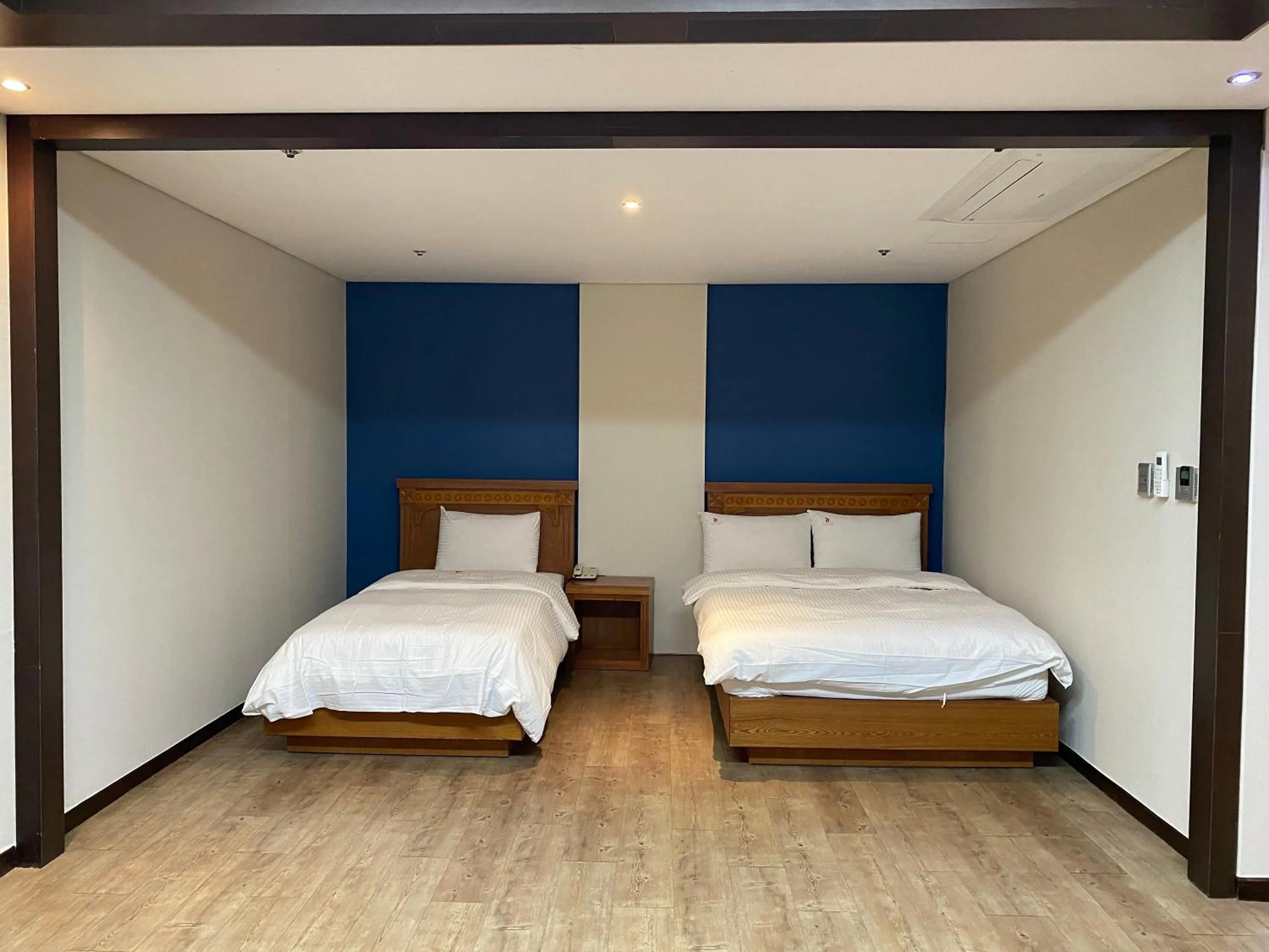 Bed in Benikea Daelim Hotel