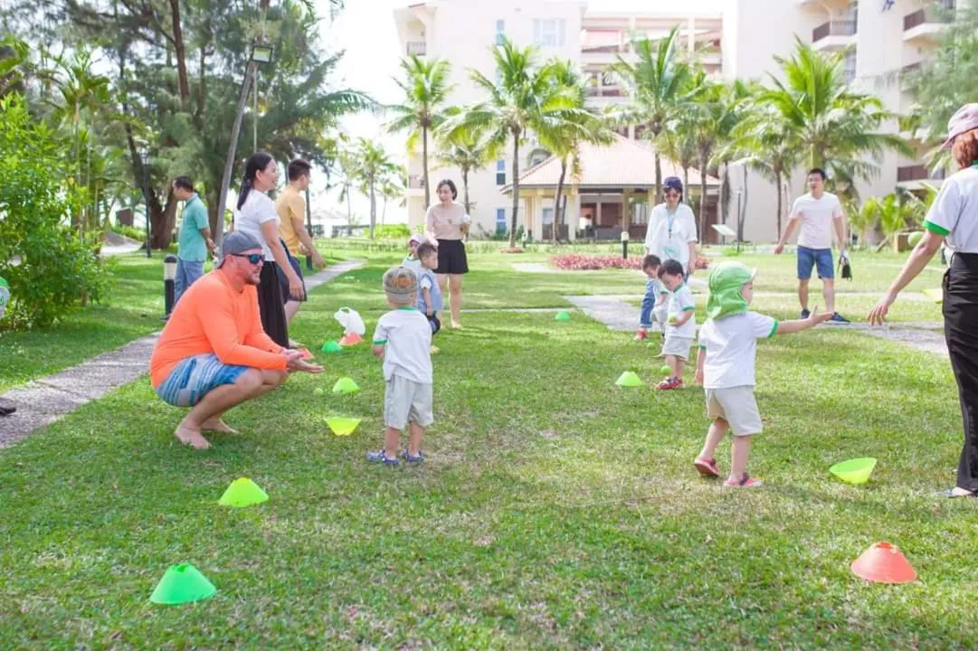 Children play ground in Sandy Beach Non Nuoc Resort