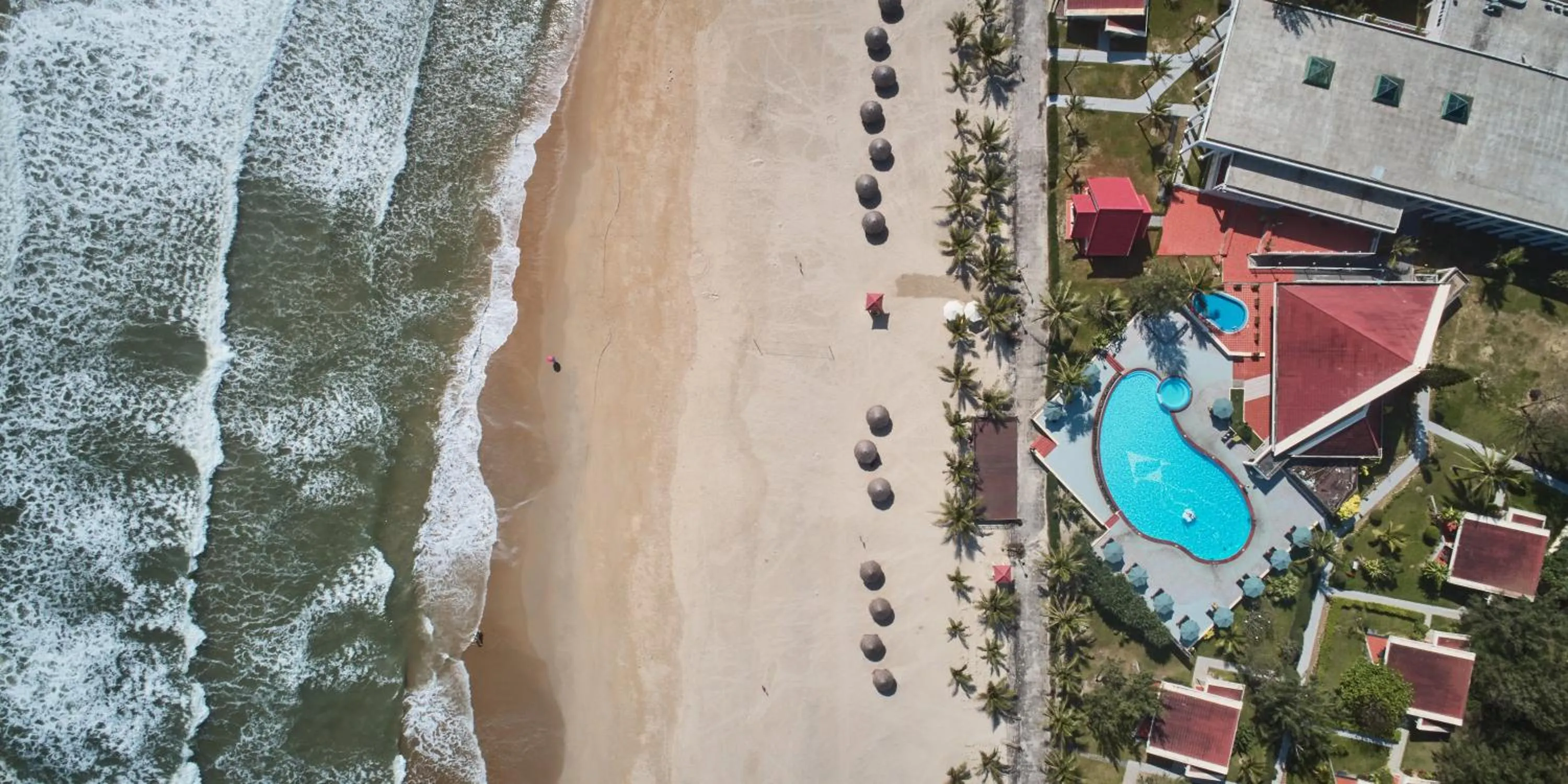 Bird's eye view in Sandy Beach Non Nuoc Resort