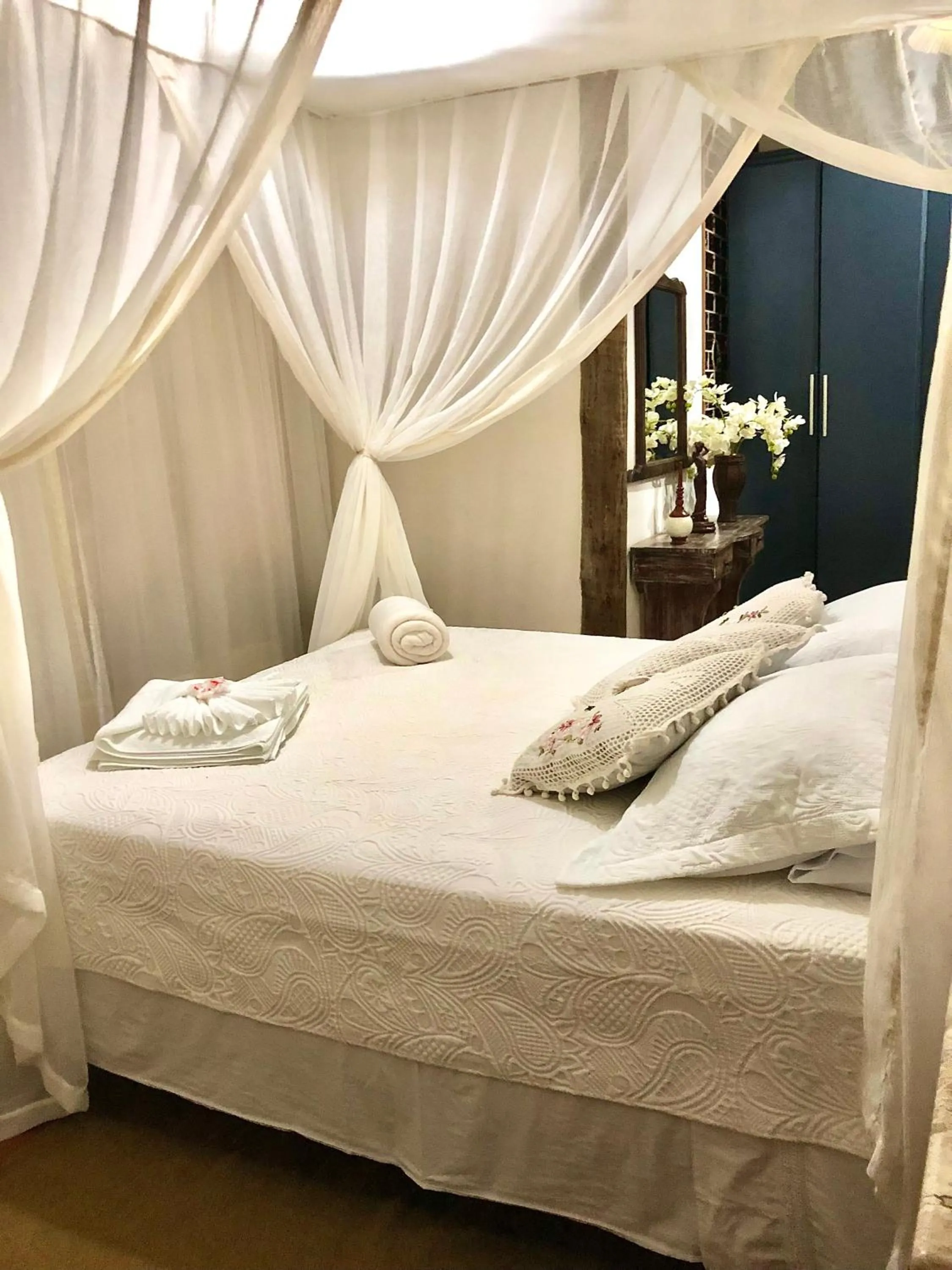 Bed in Eliza, Bangalô vista mar em Trancoso