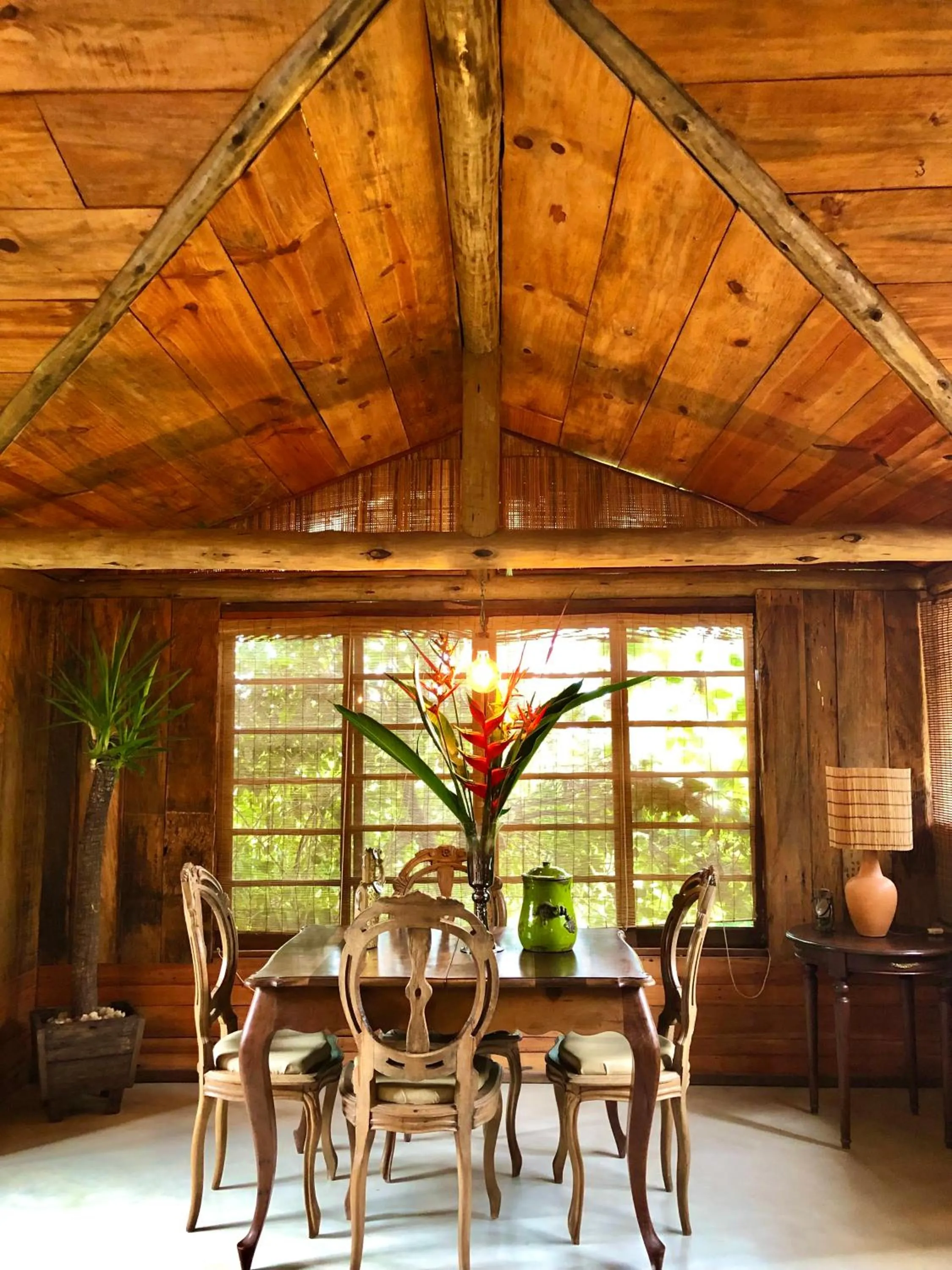 Living room in Eliza, Bangalô vista mar em Trancoso
