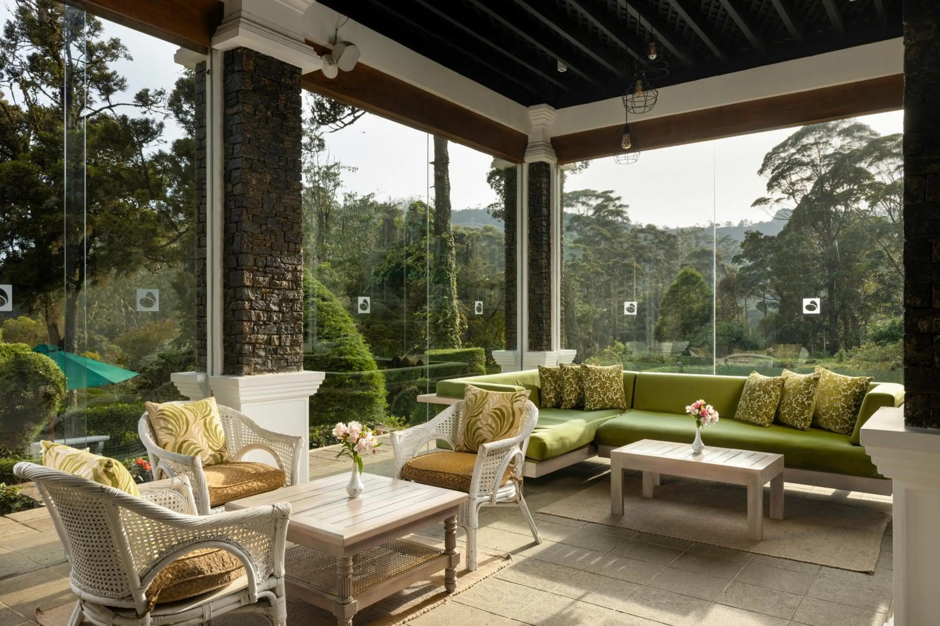 Garden view in Jetwing St Andrew's