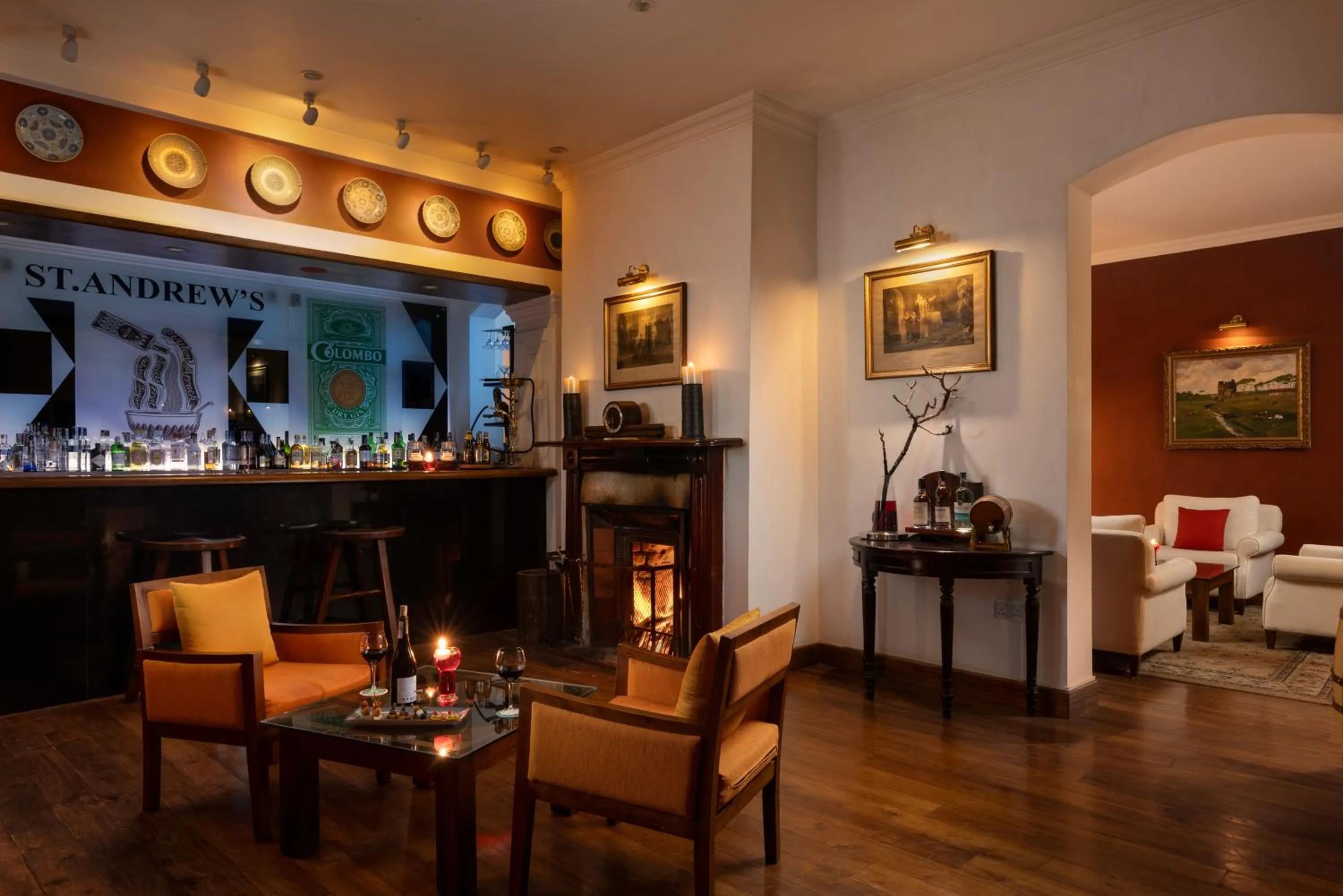 Lounge or bar in Jetwing St Andrew's