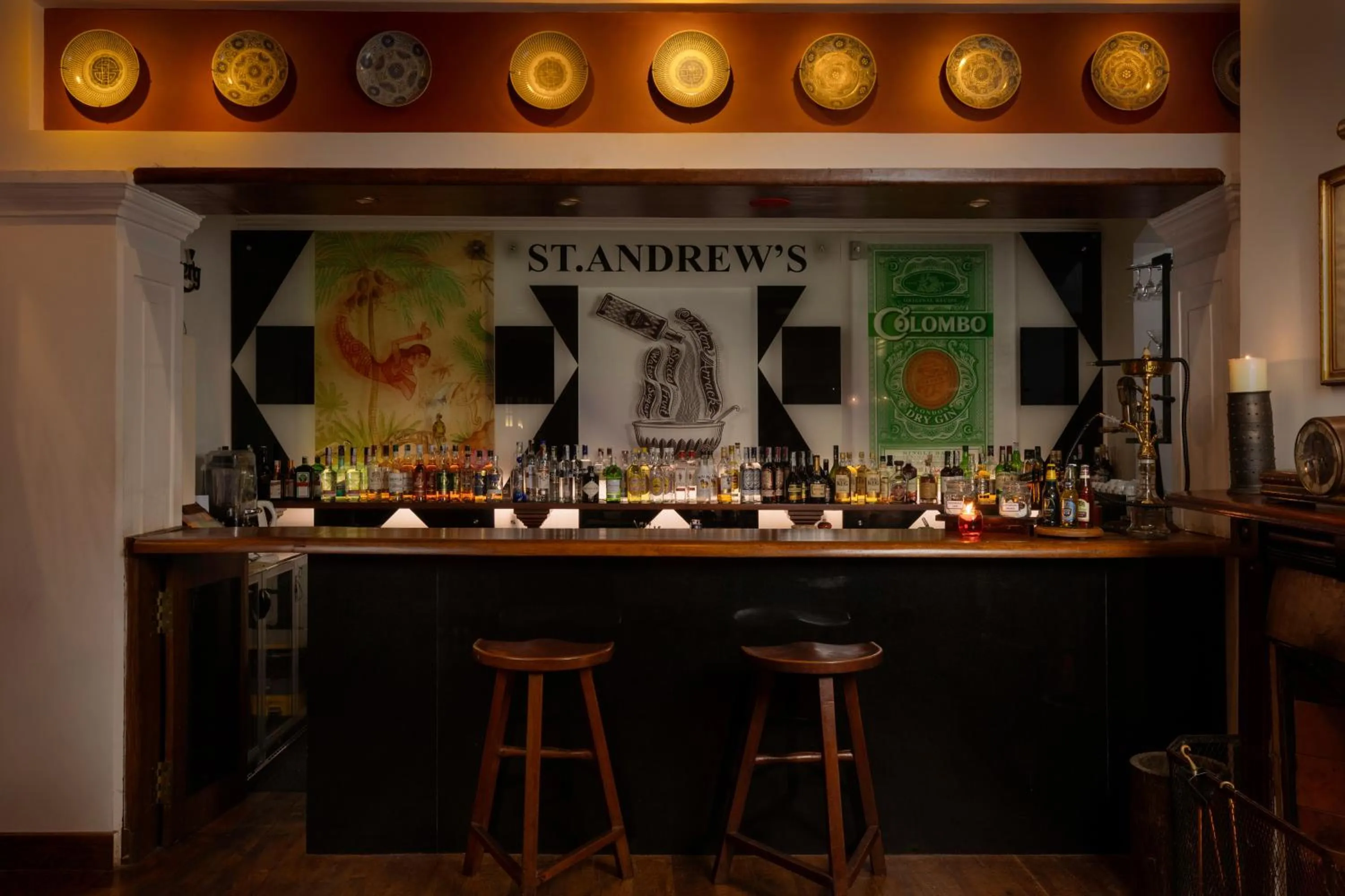 Lounge or bar in Jetwing St Andrew's