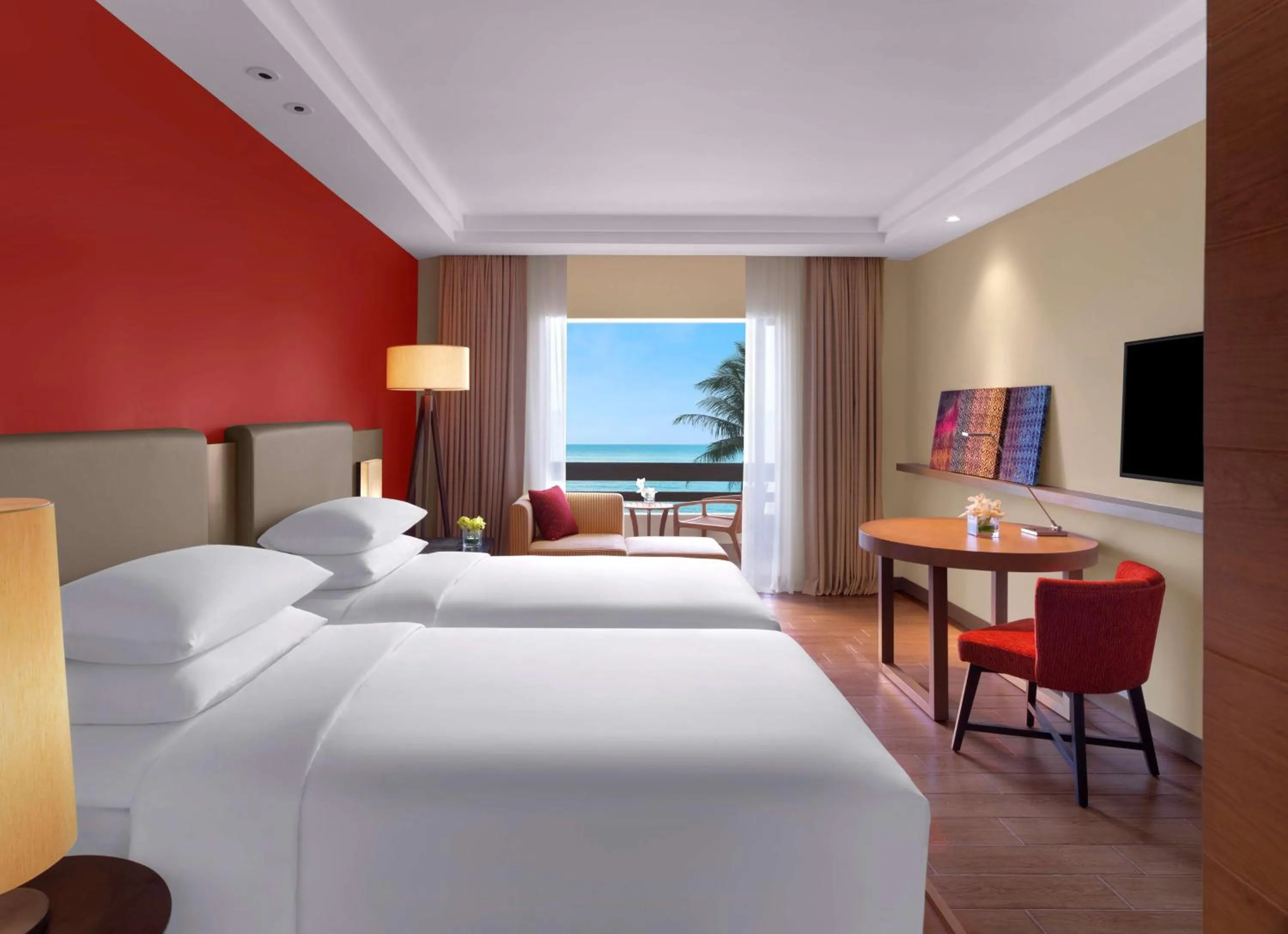 Photo of the whole room, Bed in Hyatt Regency Kuantan Resort