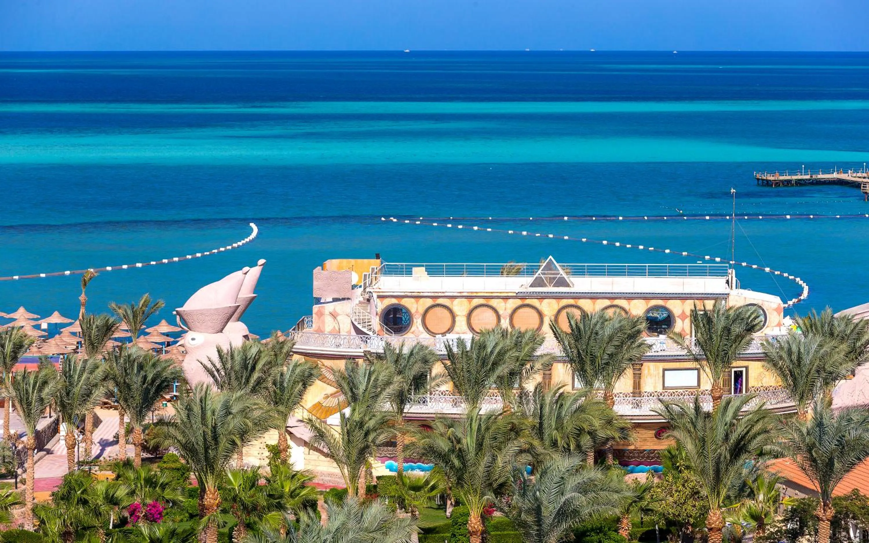 Bird's eye view in Hawaii Le Jardin Aqua Resort - Families and Couples Only