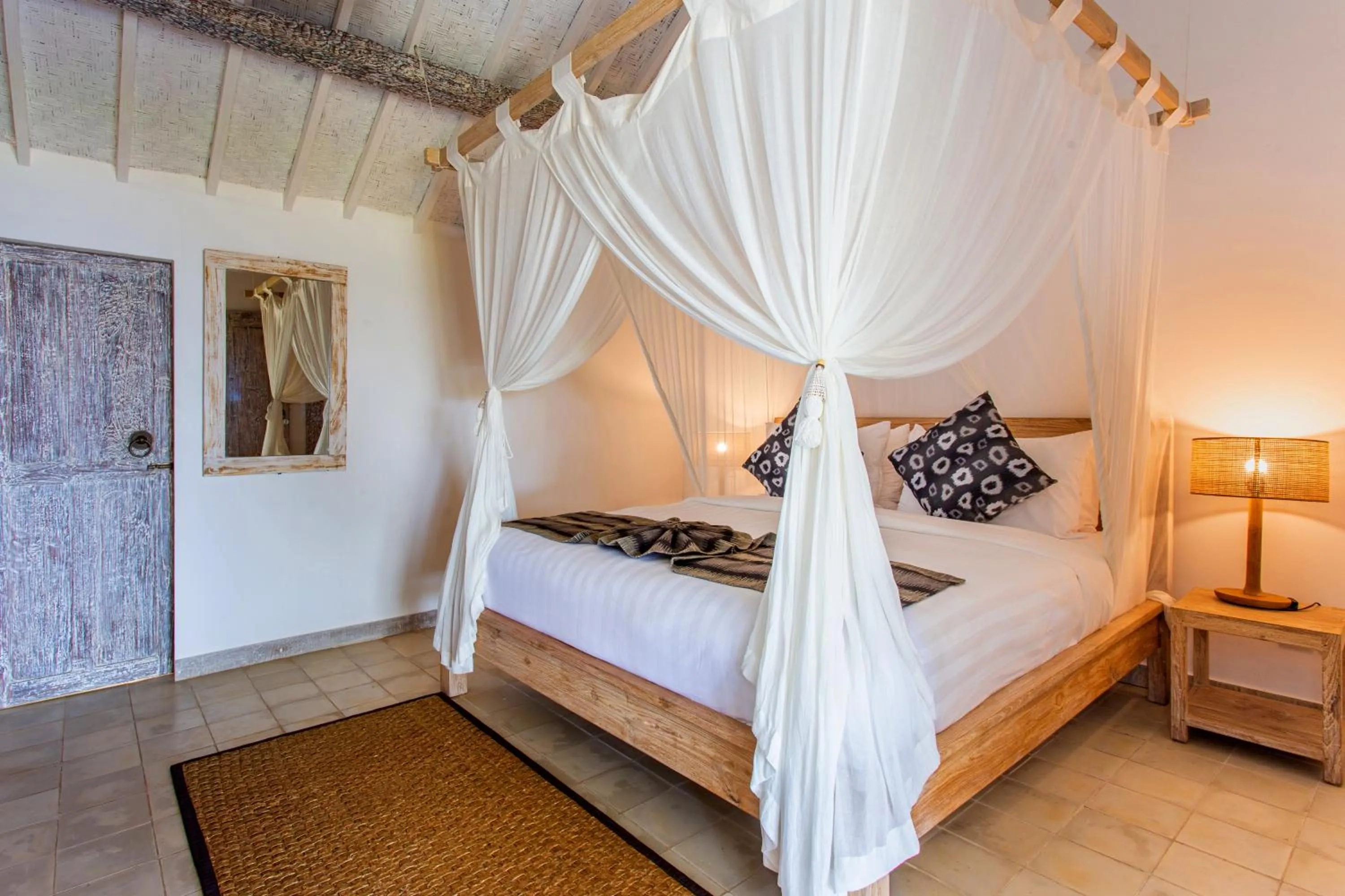 Bedroom, Bed in Gili Eco Villas