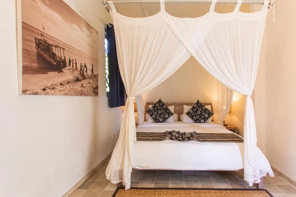 Bed in Gili Eco Villas