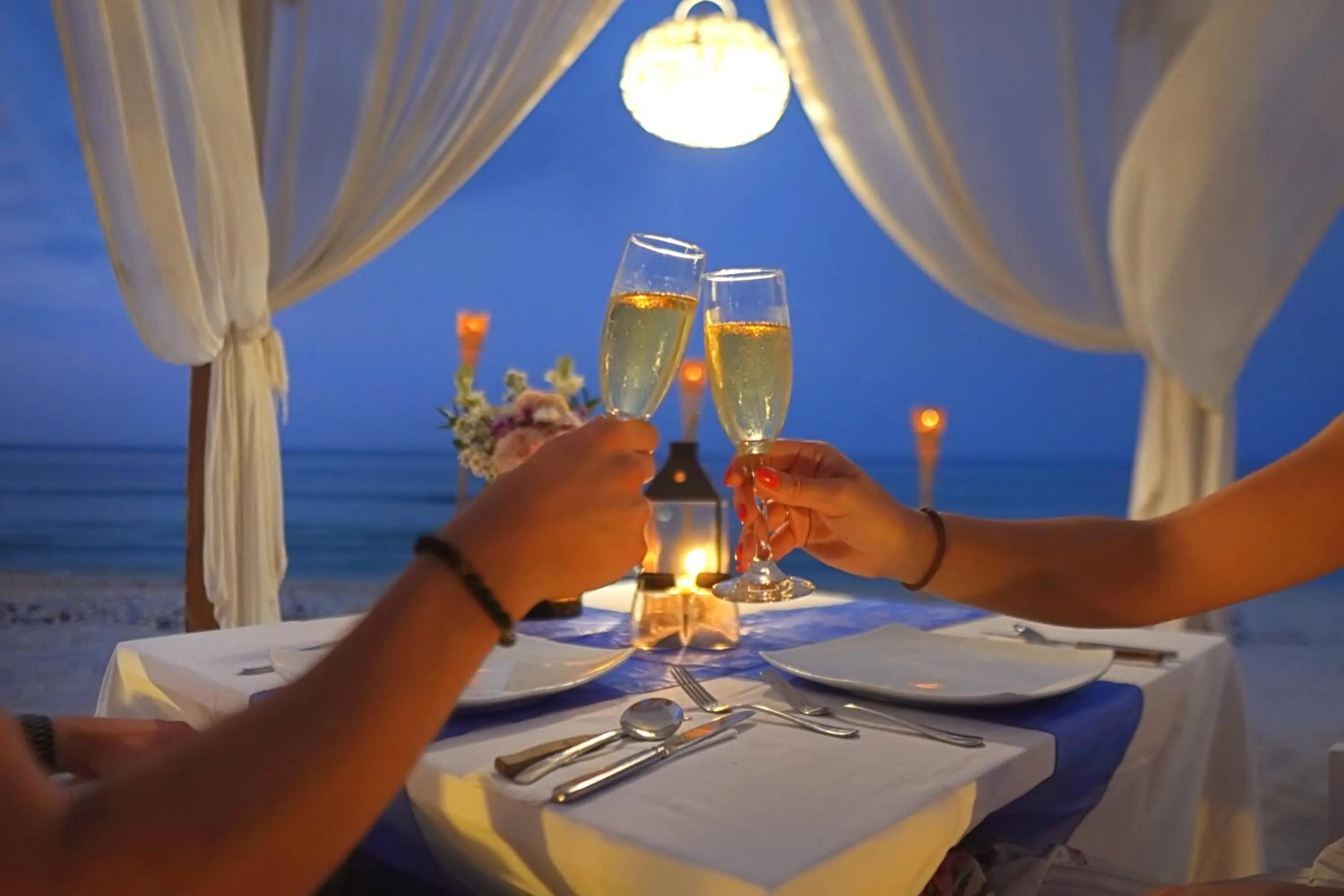 Dinner in Gili Eco Villas