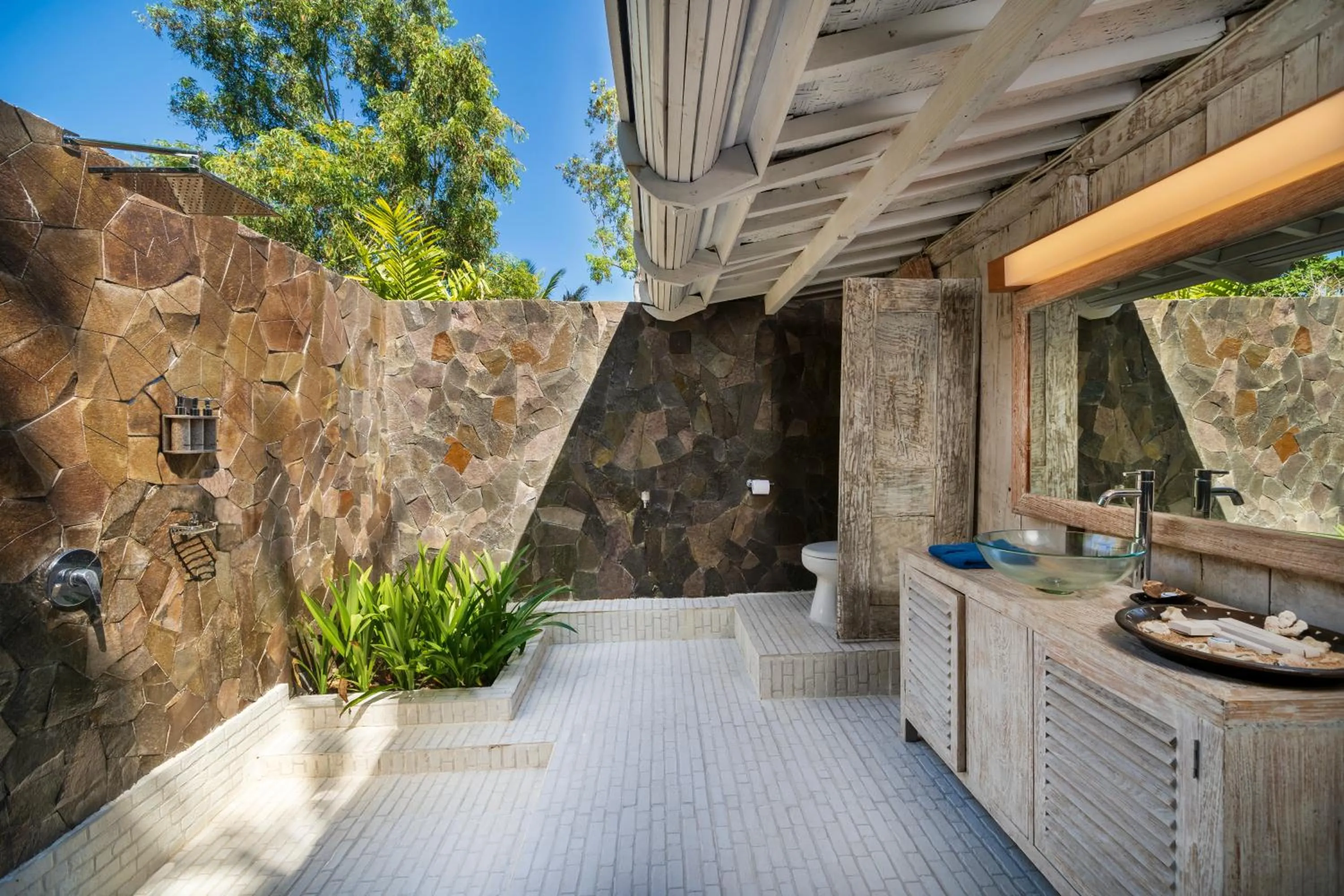 Bathroom in Gili Eco Villas