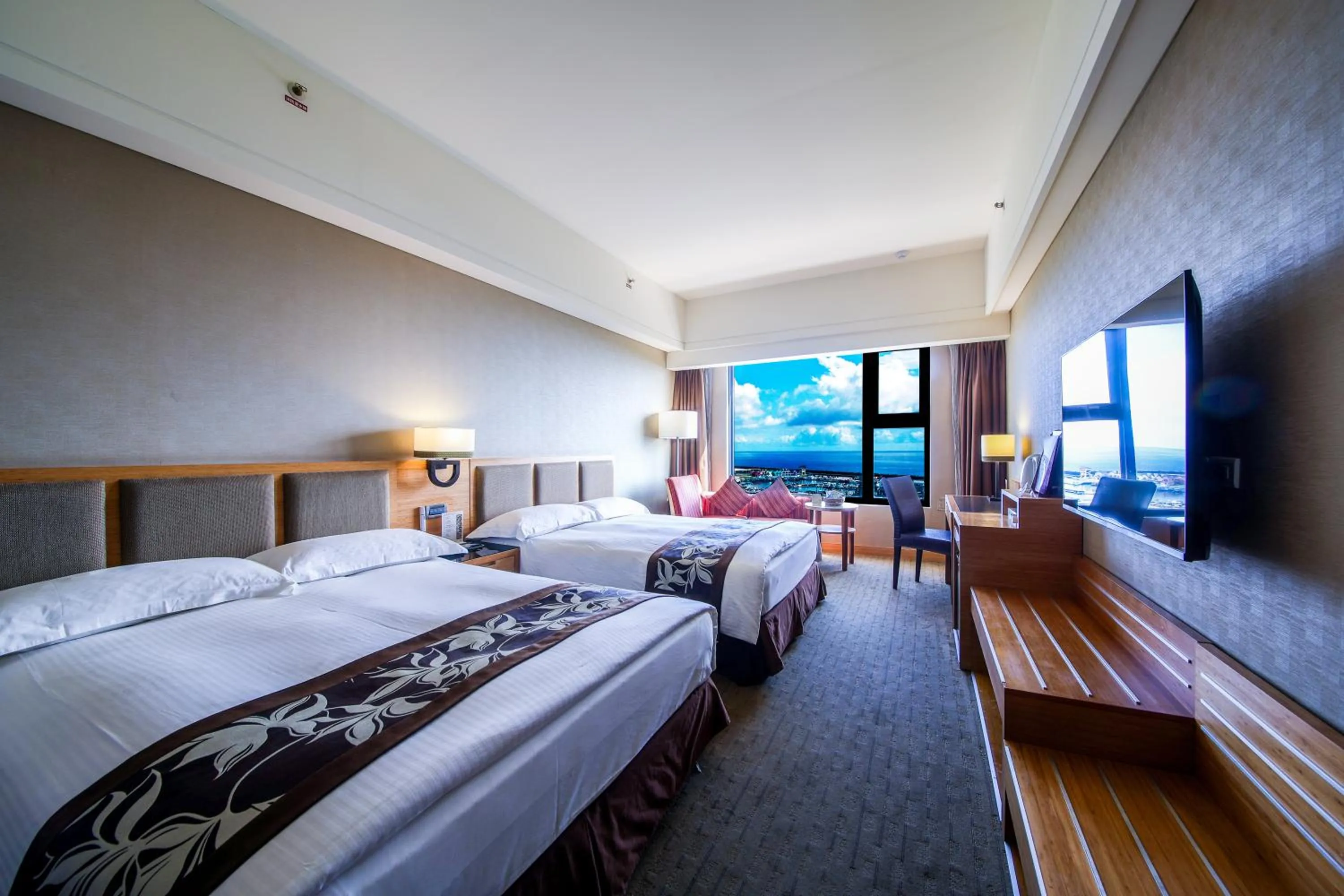 Bed in Fullon Hotel Hualien