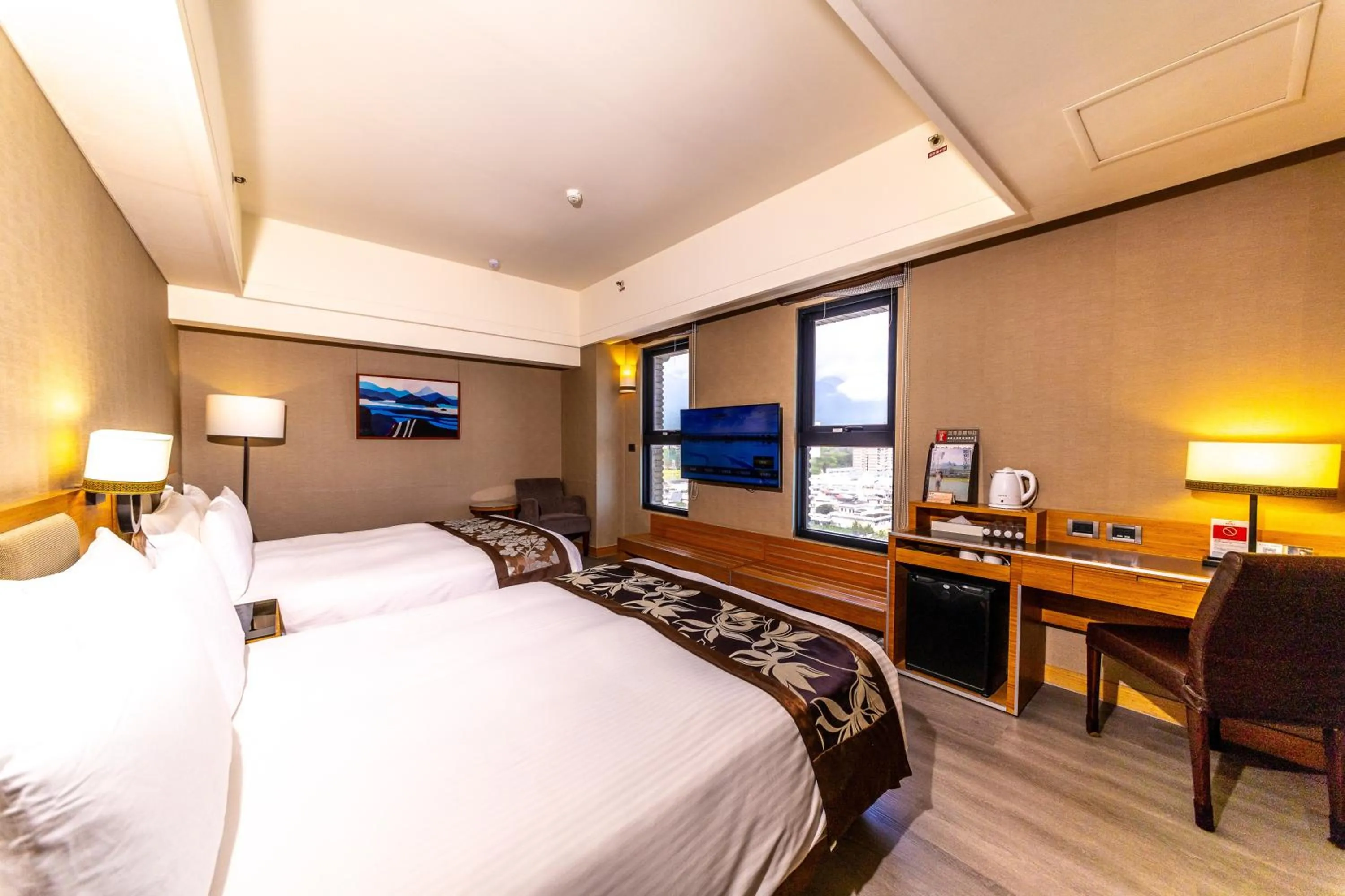 Bed in Fullon Hotel Hualien