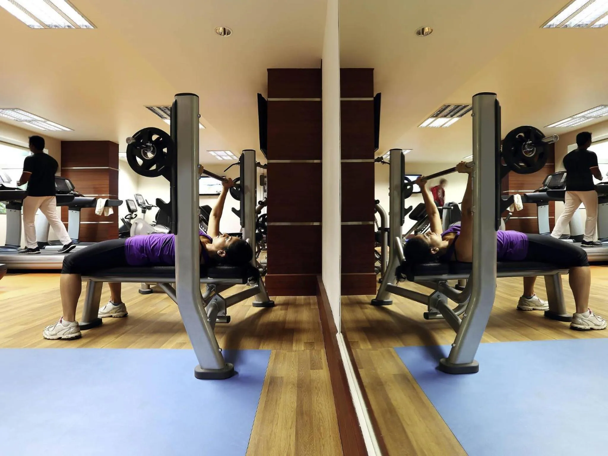 Fitness centre/facilities in Novotel Bengaluru Outer Ring Road