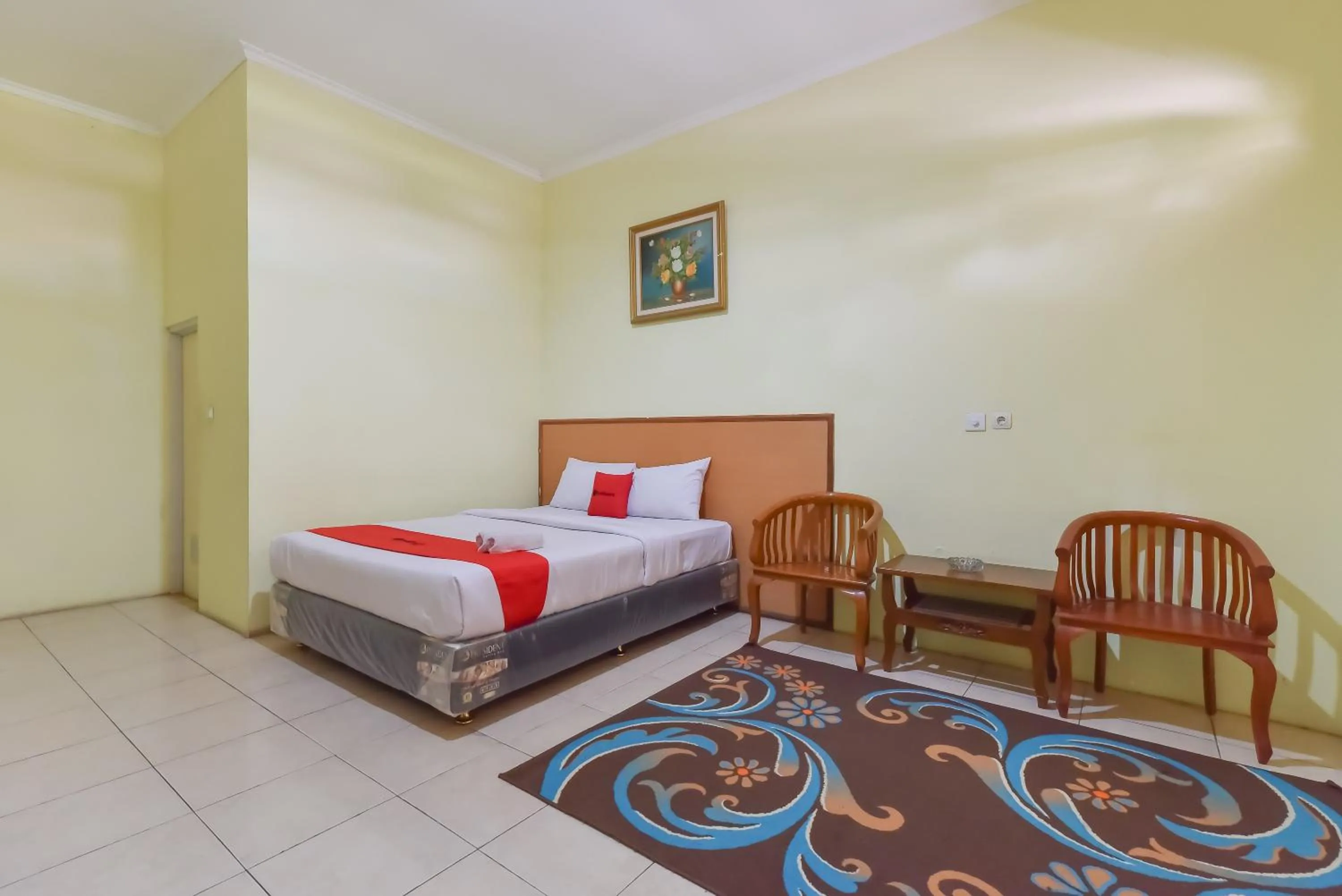 Bed in RedDoorz At Pondok Winagung Ciwidey