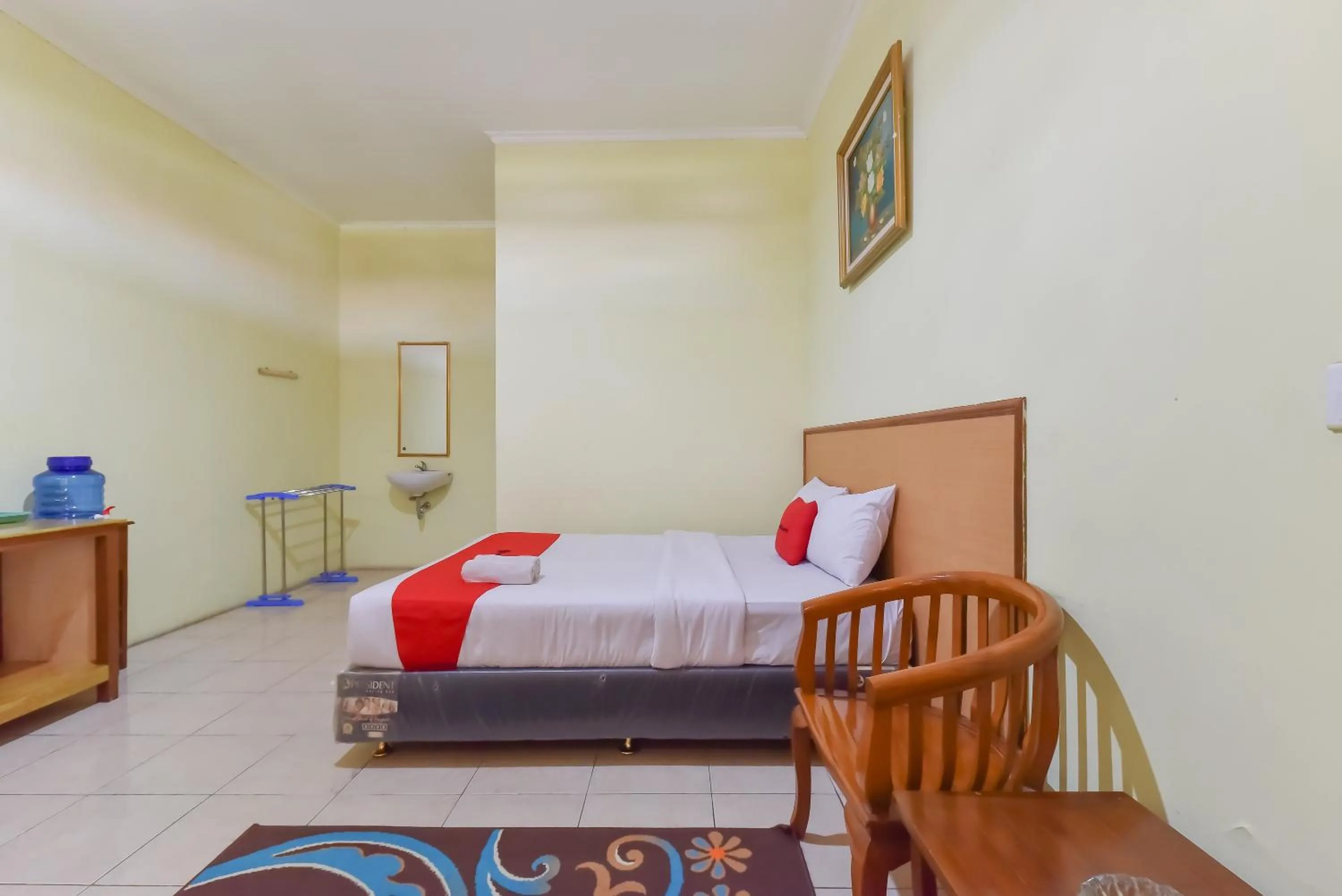 Bed in RedDoorz At Pondok Winagung Ciwidey
