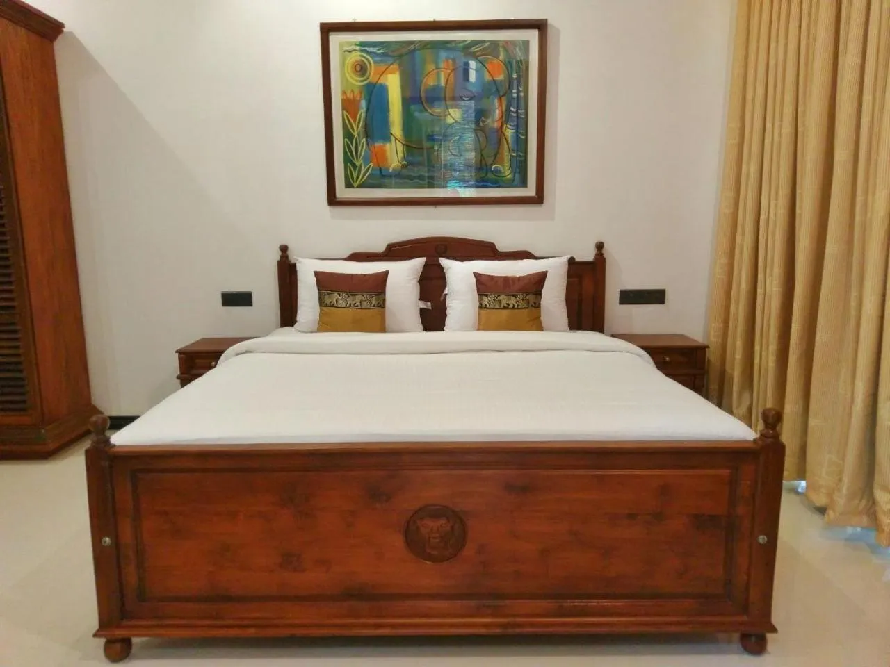 Bed in Selavi Resort Bentota