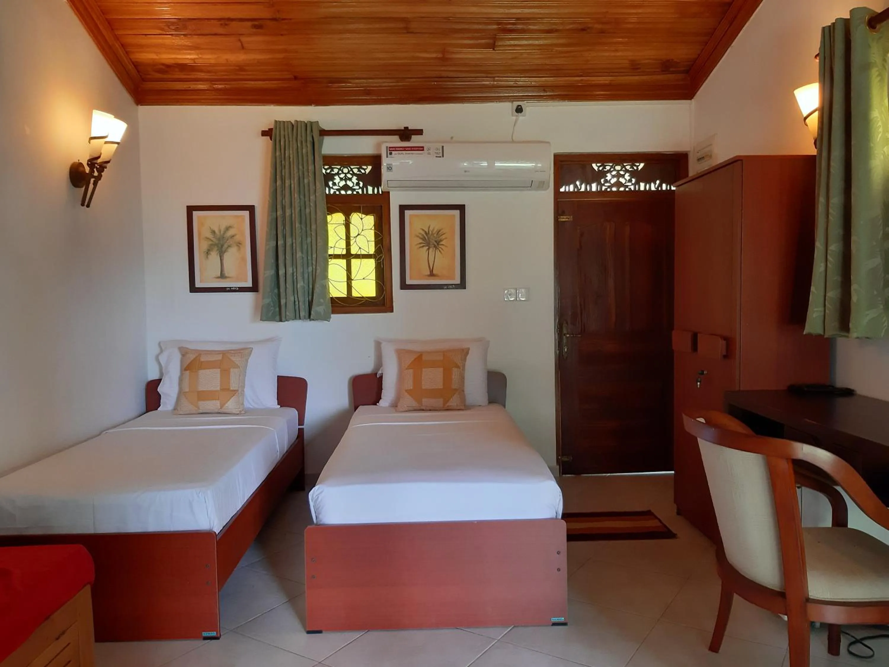 Bed in Selavi Resort Bentota