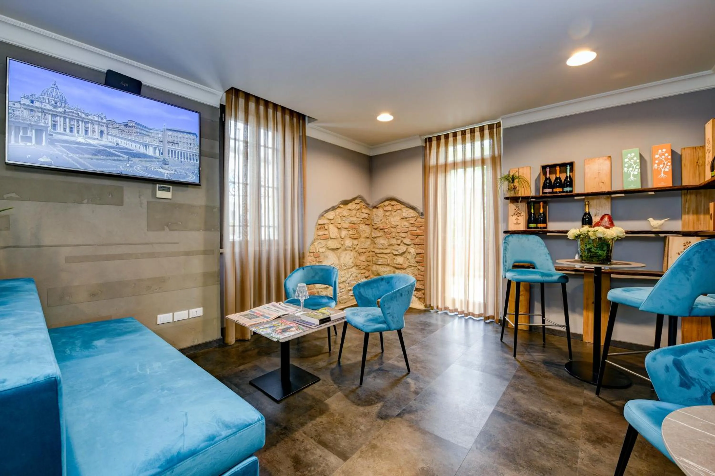 TV and multimedia in Albergo Locanda Primavera