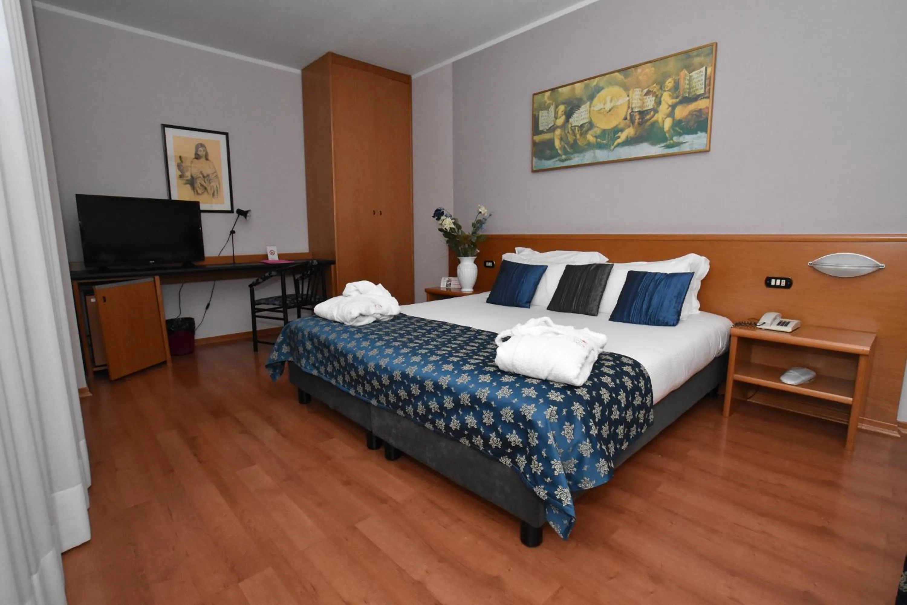 Bedroom, Bed in Hotel Le Mura e Residence