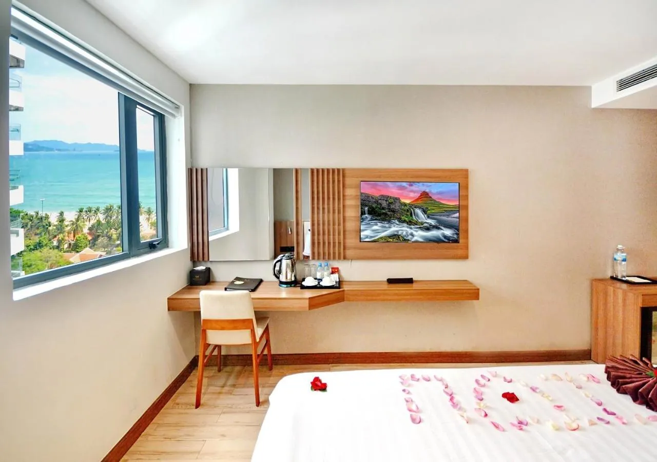 City view, Bed in Melissa Hotel Nha Trang
