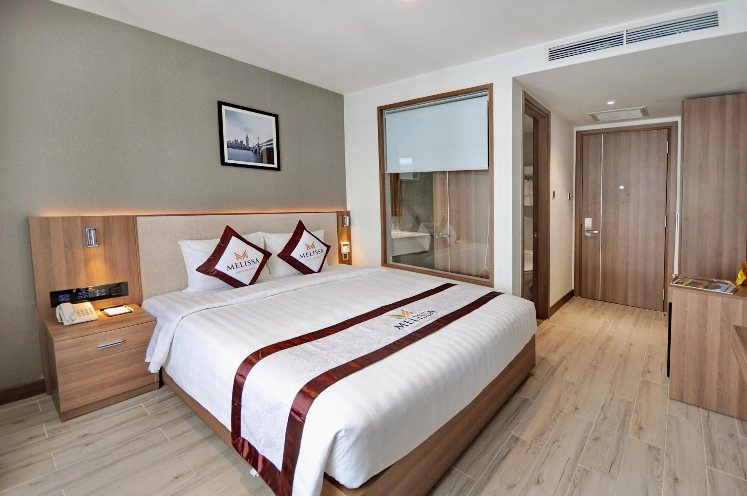 Photo of the whole room, Bed in Melissa Hotel Nha Trang