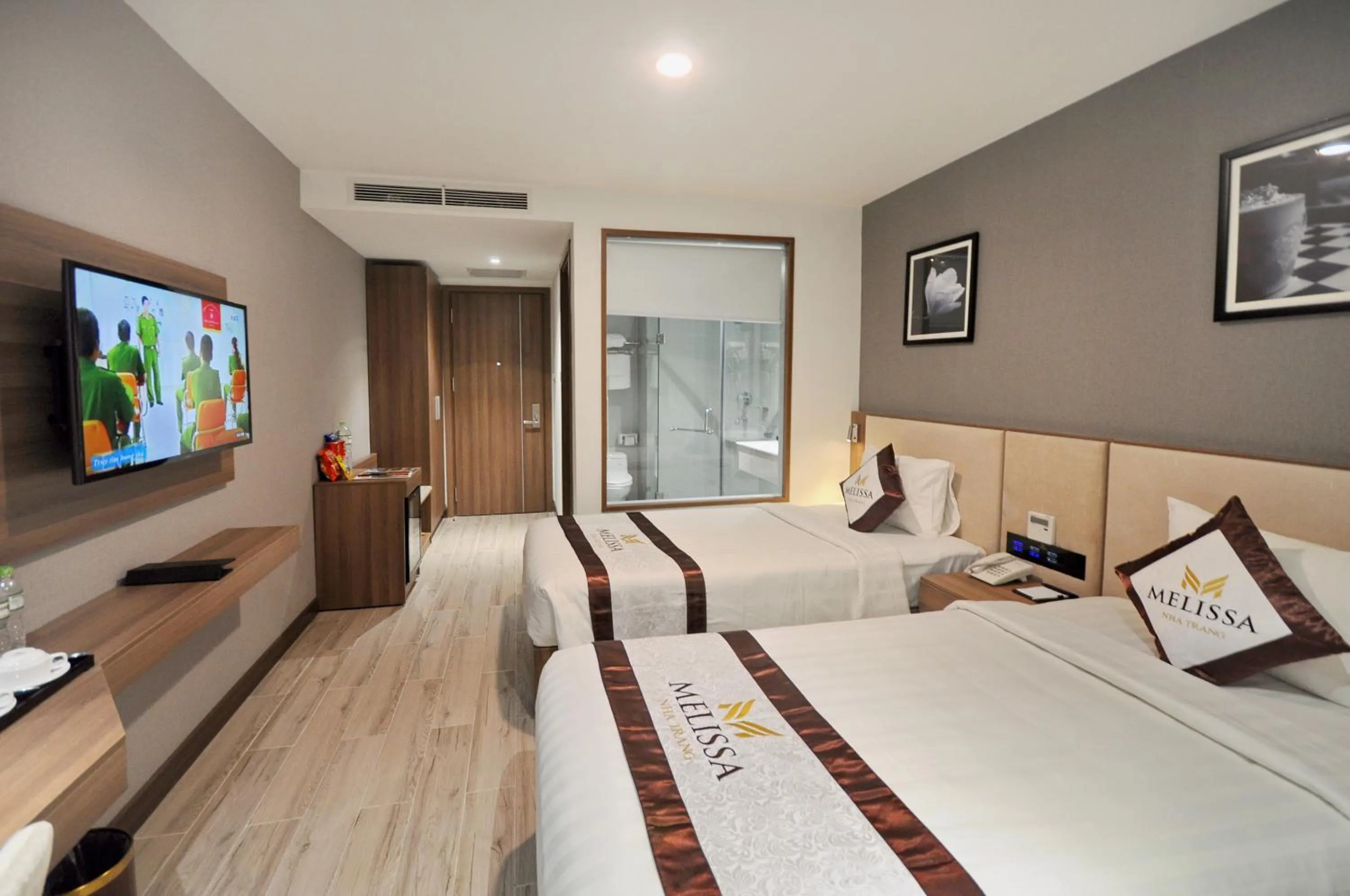 Sea view, Bed in Melissa Hotel Nha Trang