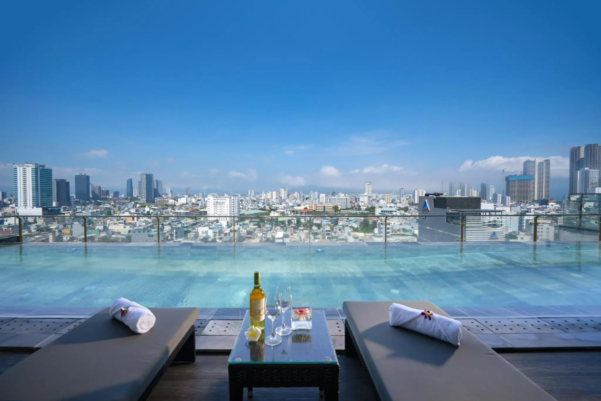 Swimming pool in San Marino Boutique Danang - 10 mins to Dragon Bridge & 15 mins to My Khe Beach