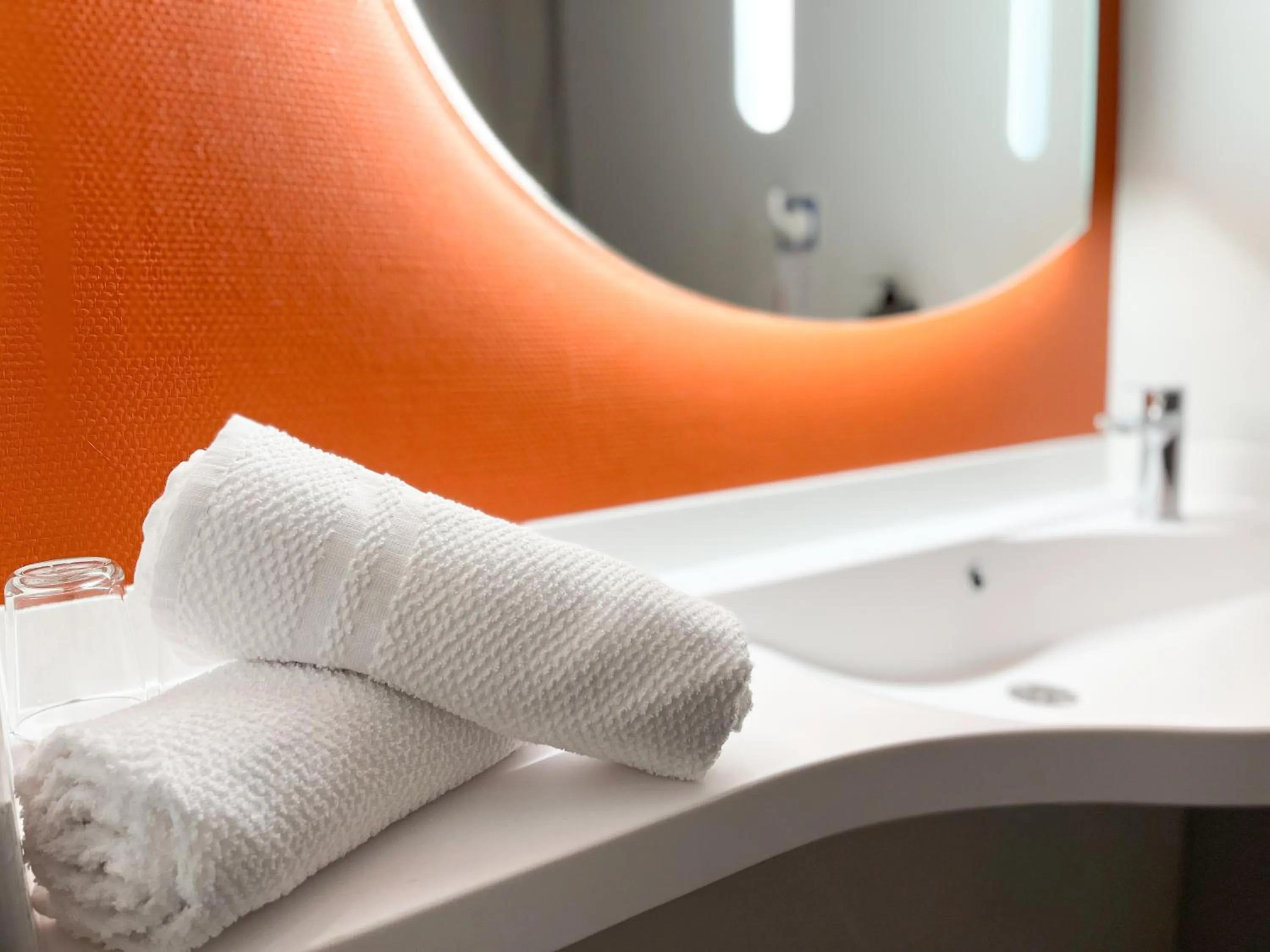 Bathroom in ibis budget Carcassonne La Cité