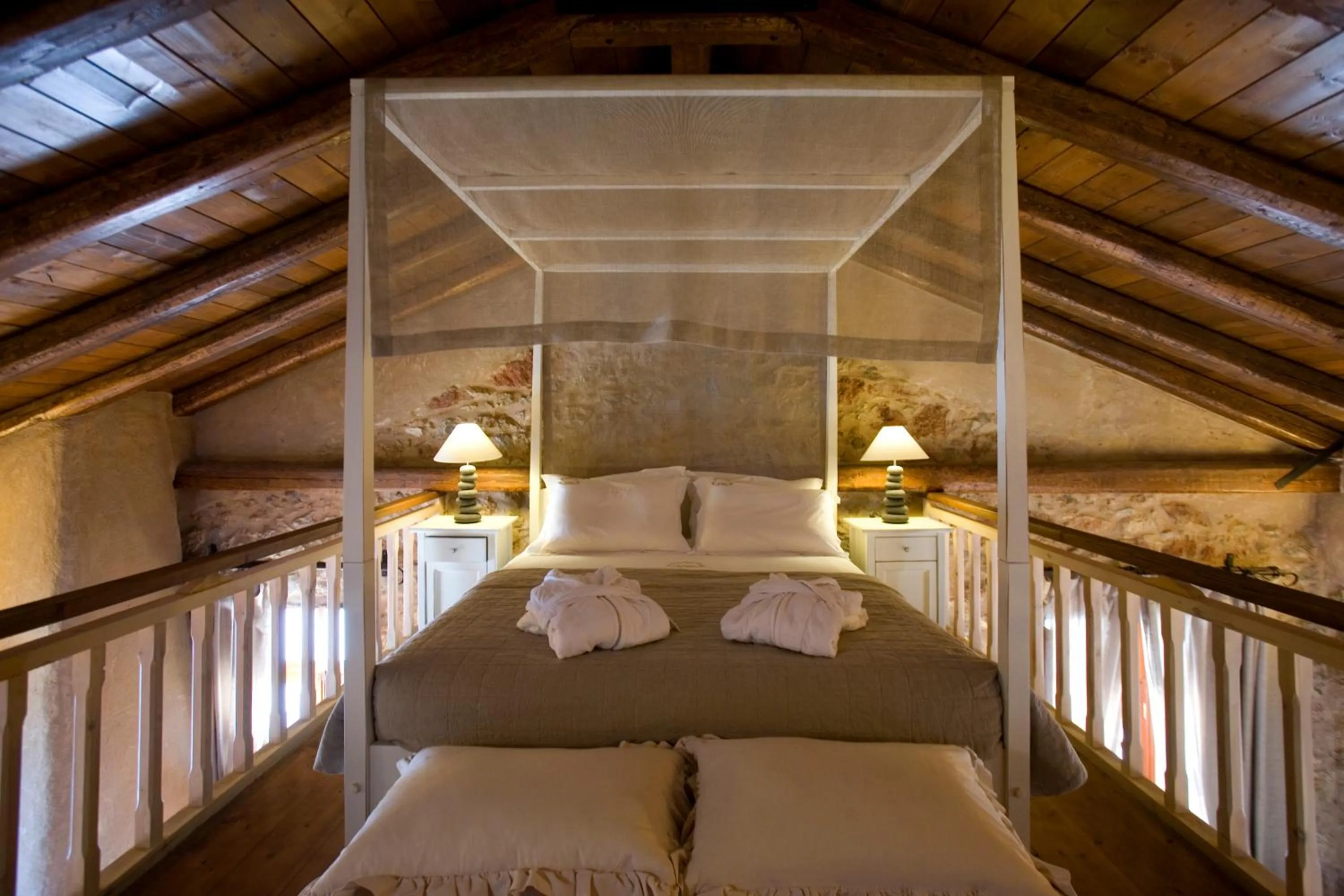 Bed in Kyrimai Hotel