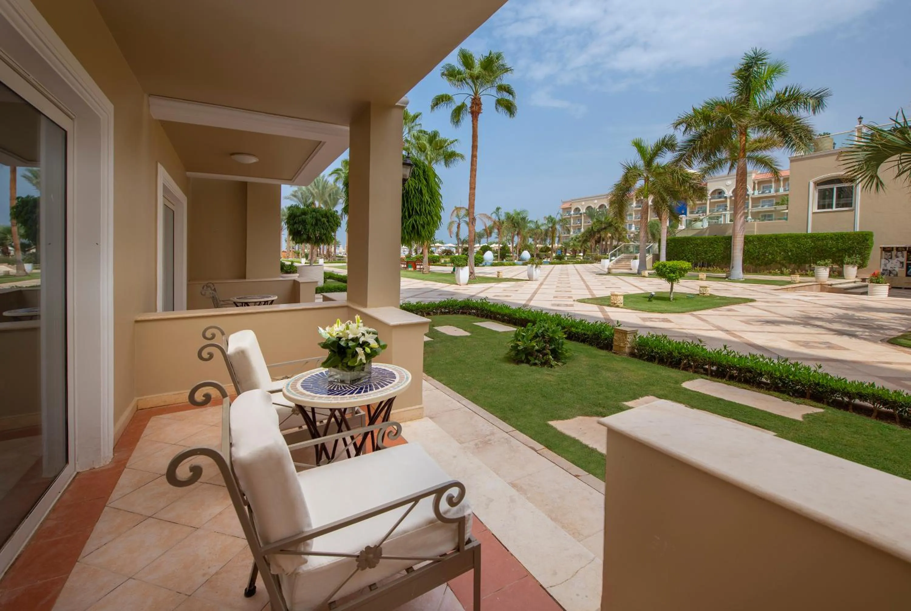 Balcony/Terrace in Premier Le Reve Hotel & Spa Sahl Hasheesh - Adults Only 16 Years Plus