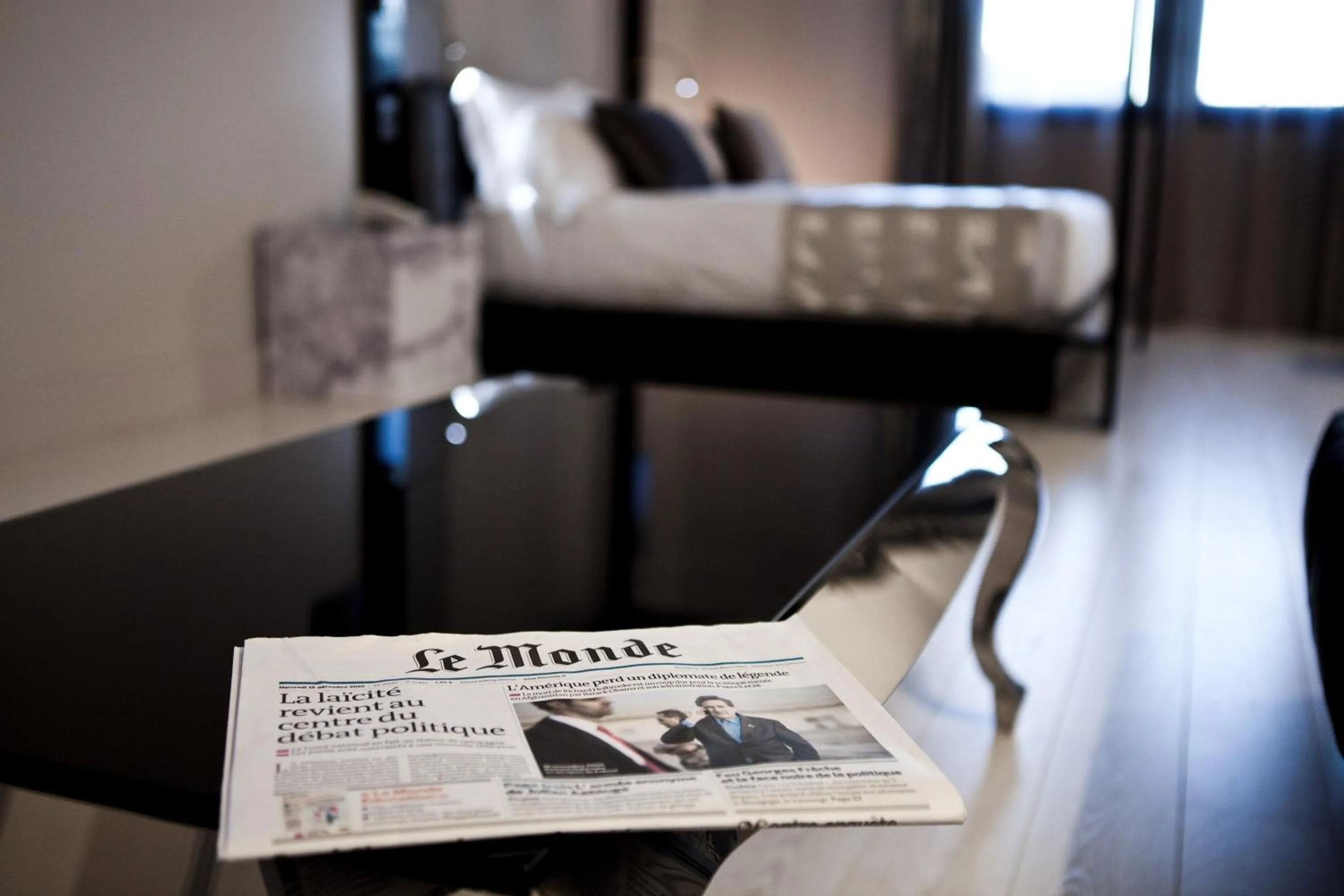 Living room, Bed in Hotel & Winery Señorío de Nevada