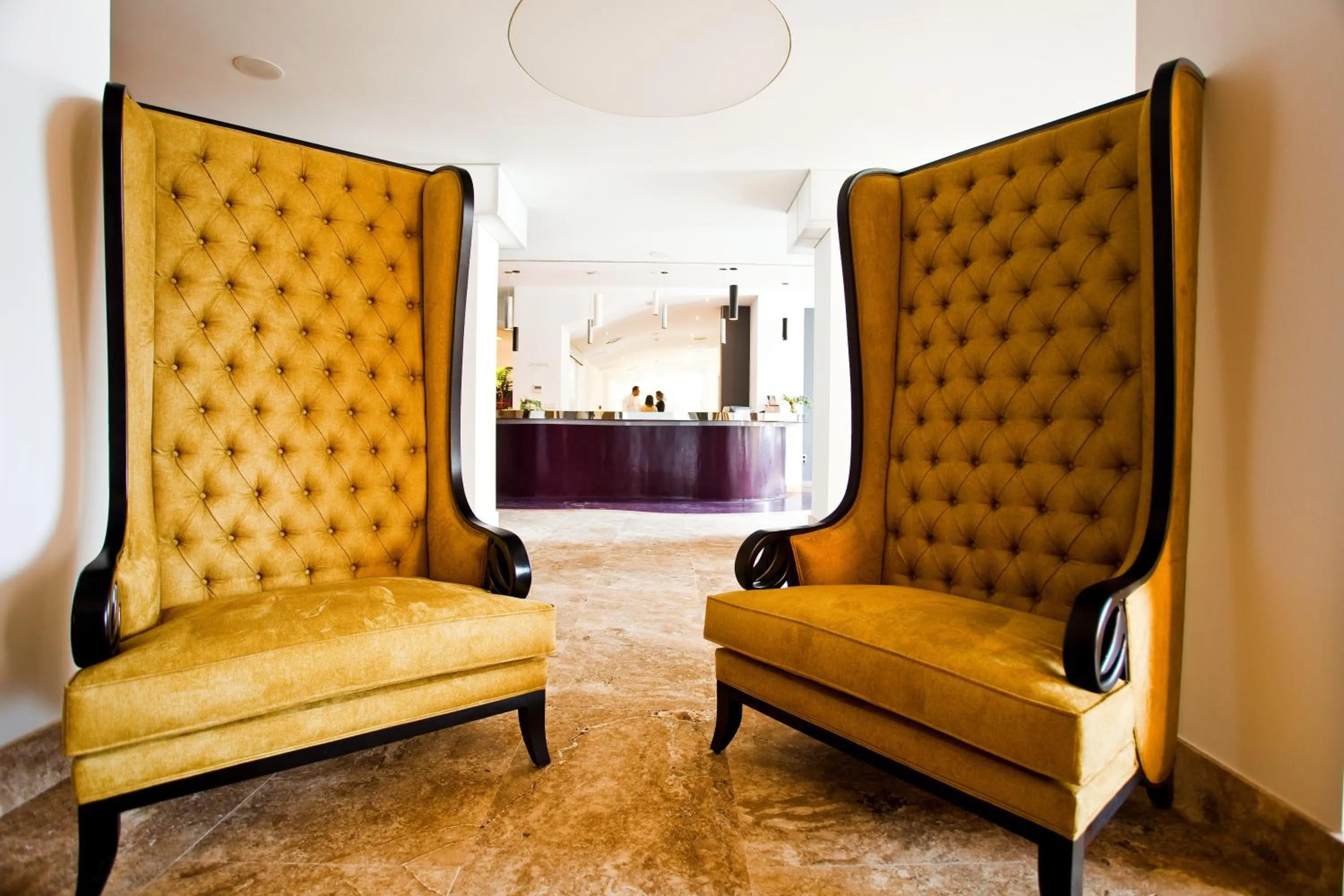 Lobby or reception in Hotel & Winery Señorío de Nevada