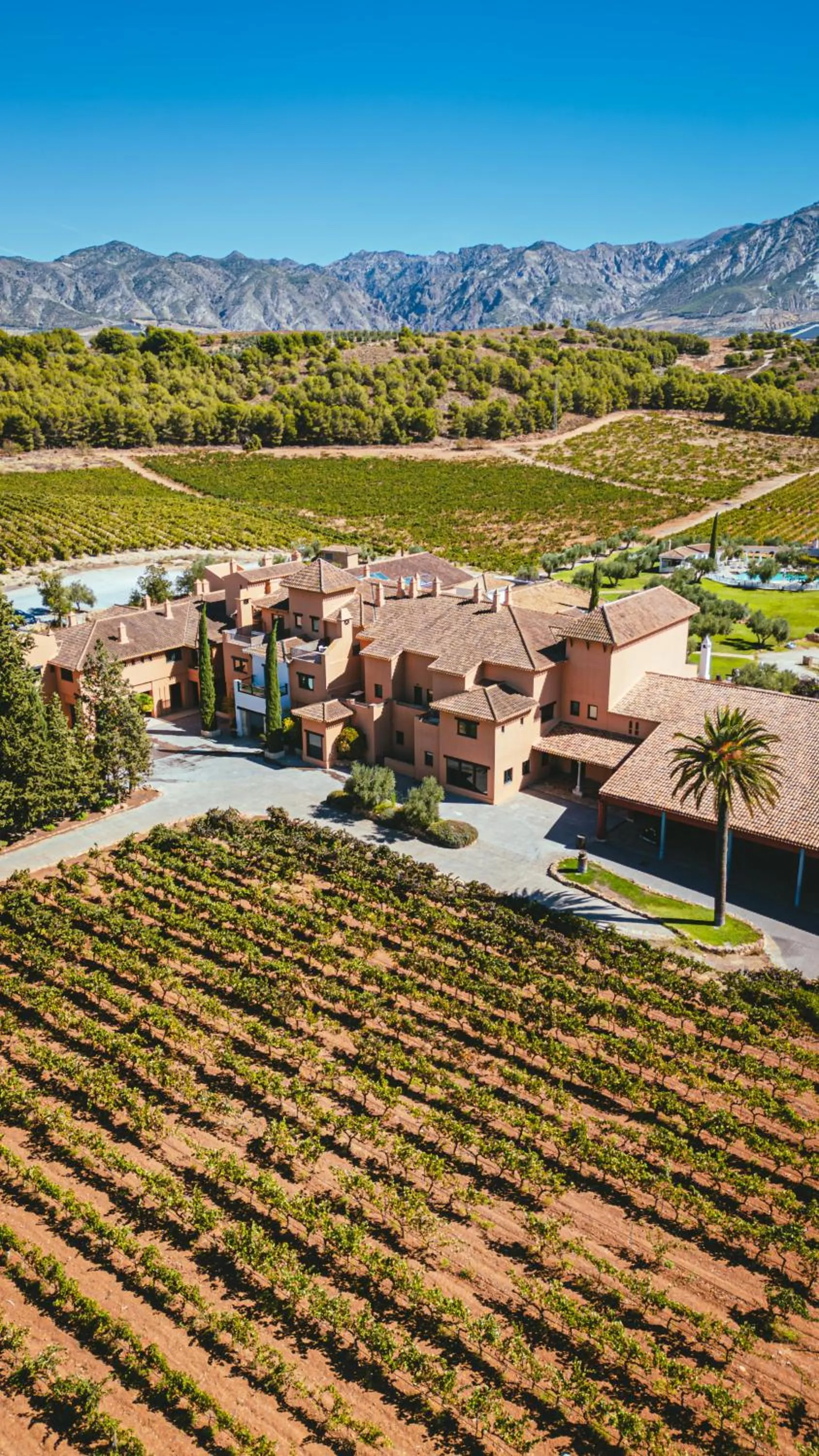 Property building in Hotel & Winery Señorío de Nevada