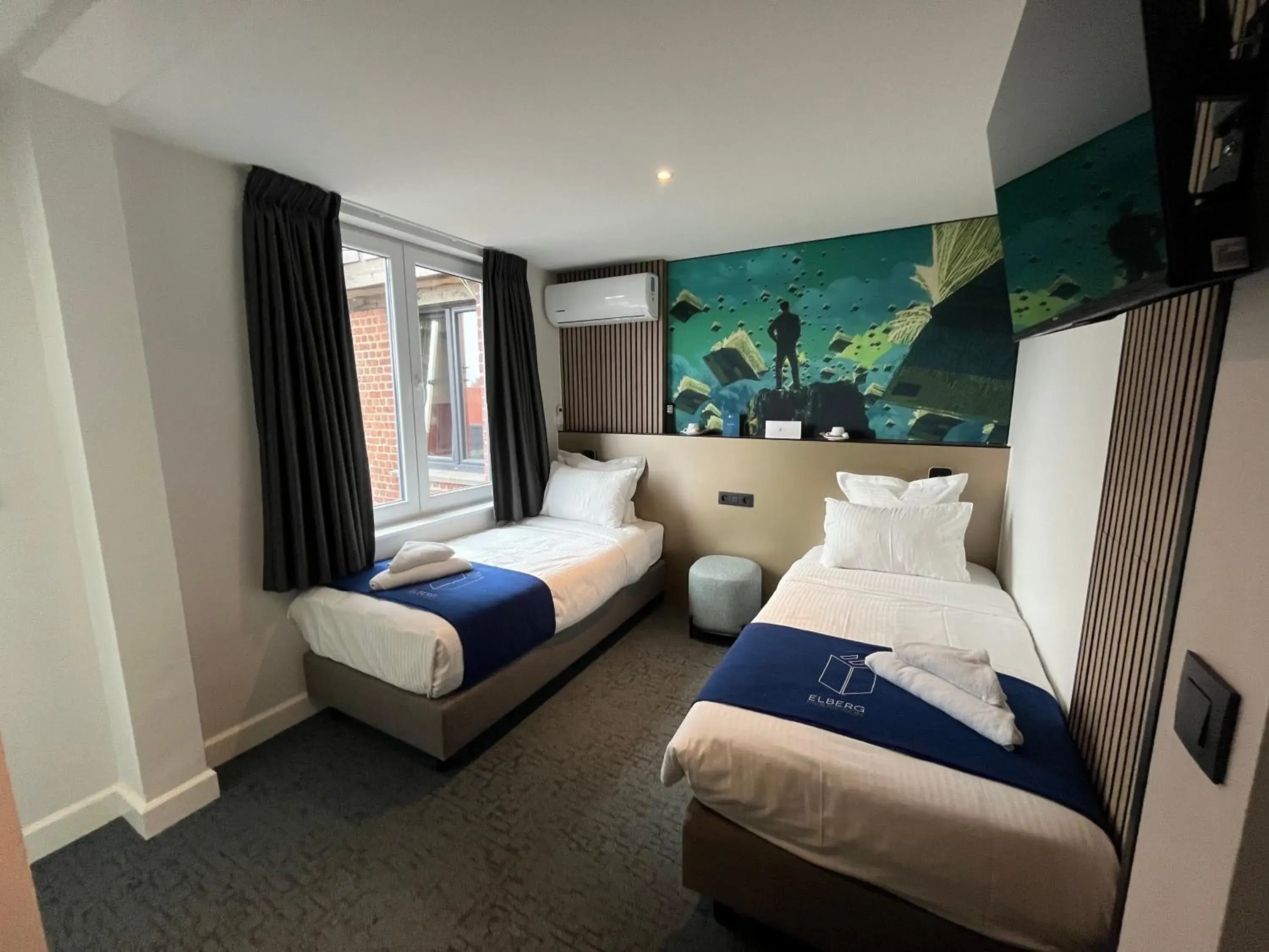 Twin Room in Elberg Hotel & Apartments Twin Room in Elberg Hotel & Apartments