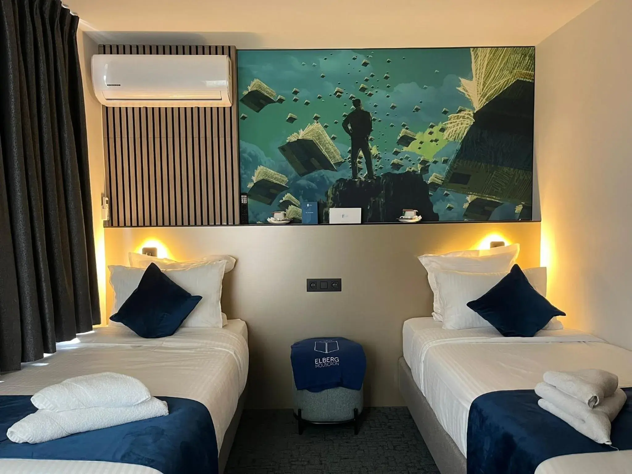 Twin Room in Elberg Hotel & Apartments Twin Room in Elberg Hotel & Apartments